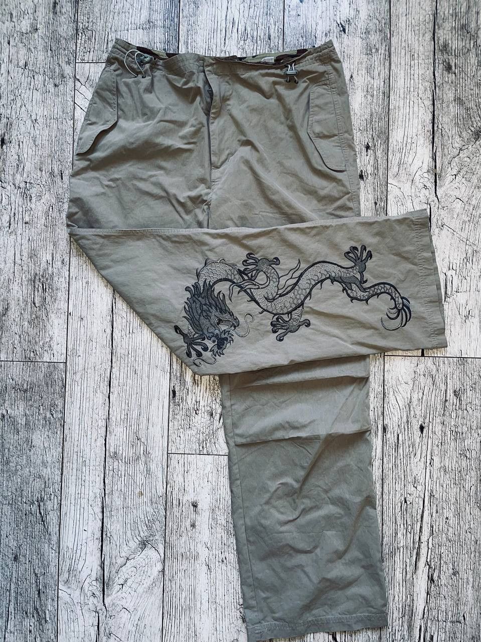 Japanese Brand × Vintage Blue Inc Snow Cargo Pants L Stussy Size US 33 - 2 Thumbnail