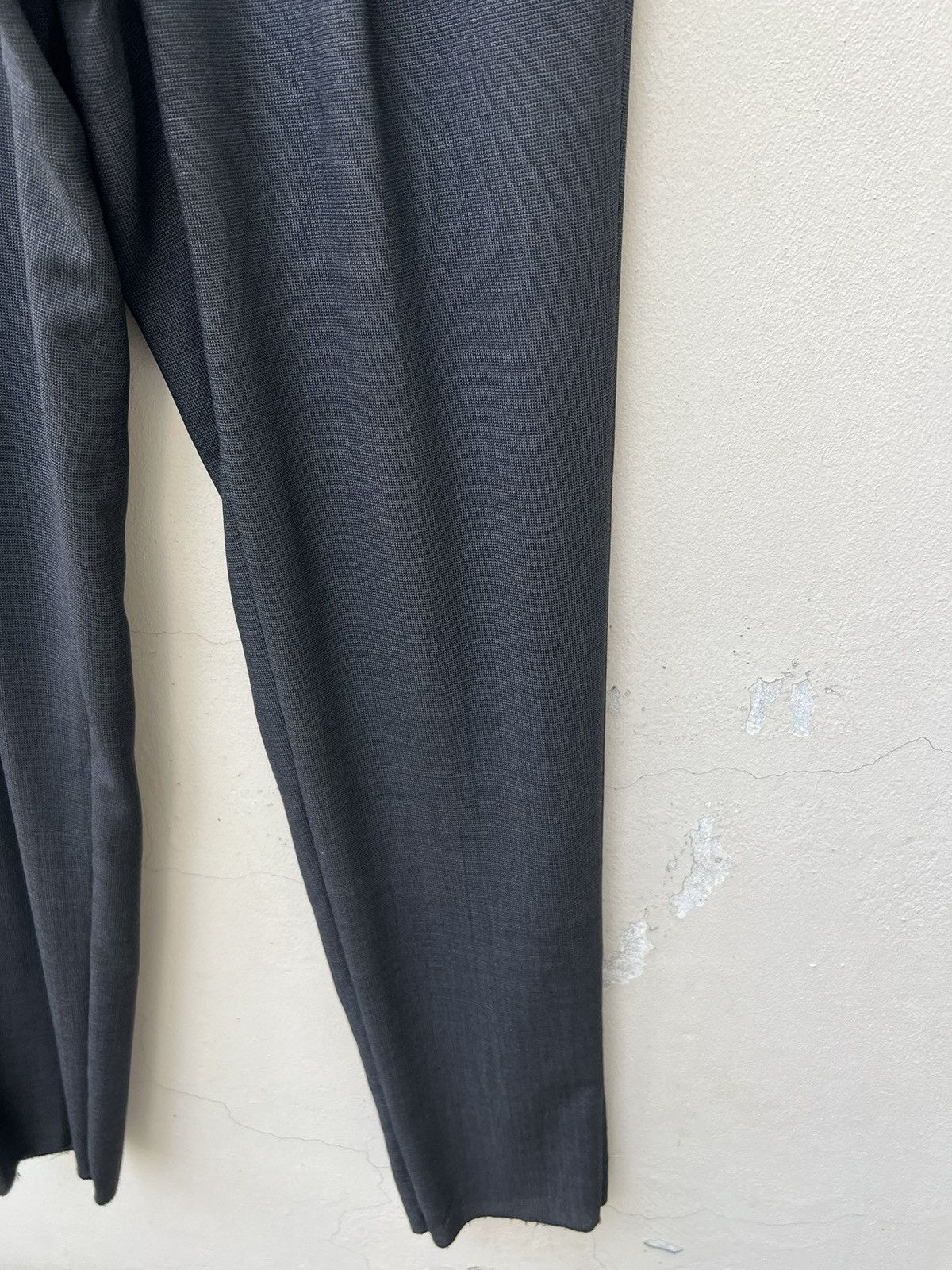Vintage Vintage 90s Yohji Yamamoto AAR Durban Long Leg Wool Trouser Size US 28 / EU 44 - 13 Thumbnail