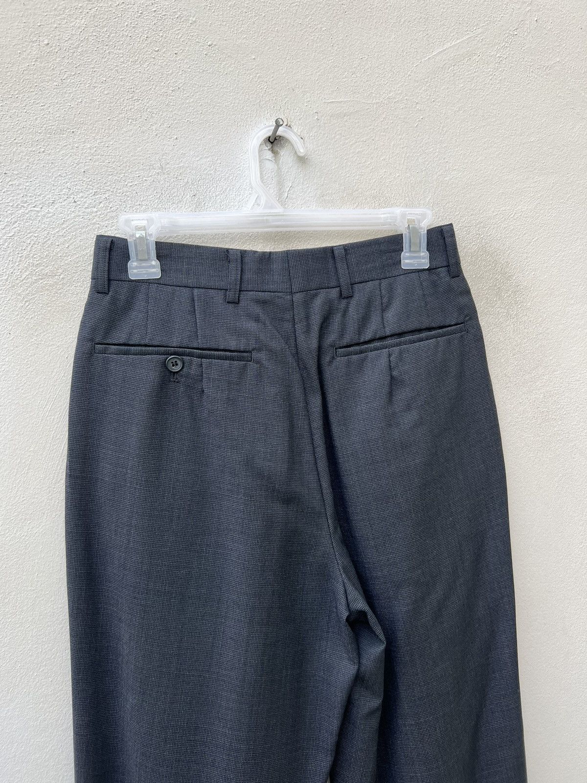 Vintage Vintage 90s Yohji Yamamoto AAR Durban Long Leg Wool Trouser Size US 28 / EU 44 - 16 Thumbnail