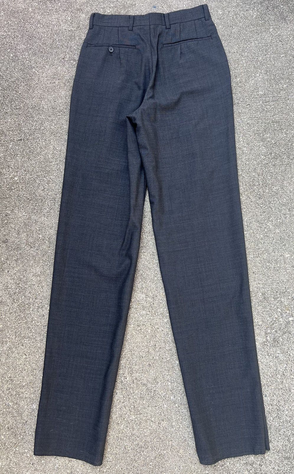 Vintage Vintage 90s Yohji Yamamoto AAR Durban Long Leg Wool Trouser Size US 28 / EU 44 - 5 Thumbnail