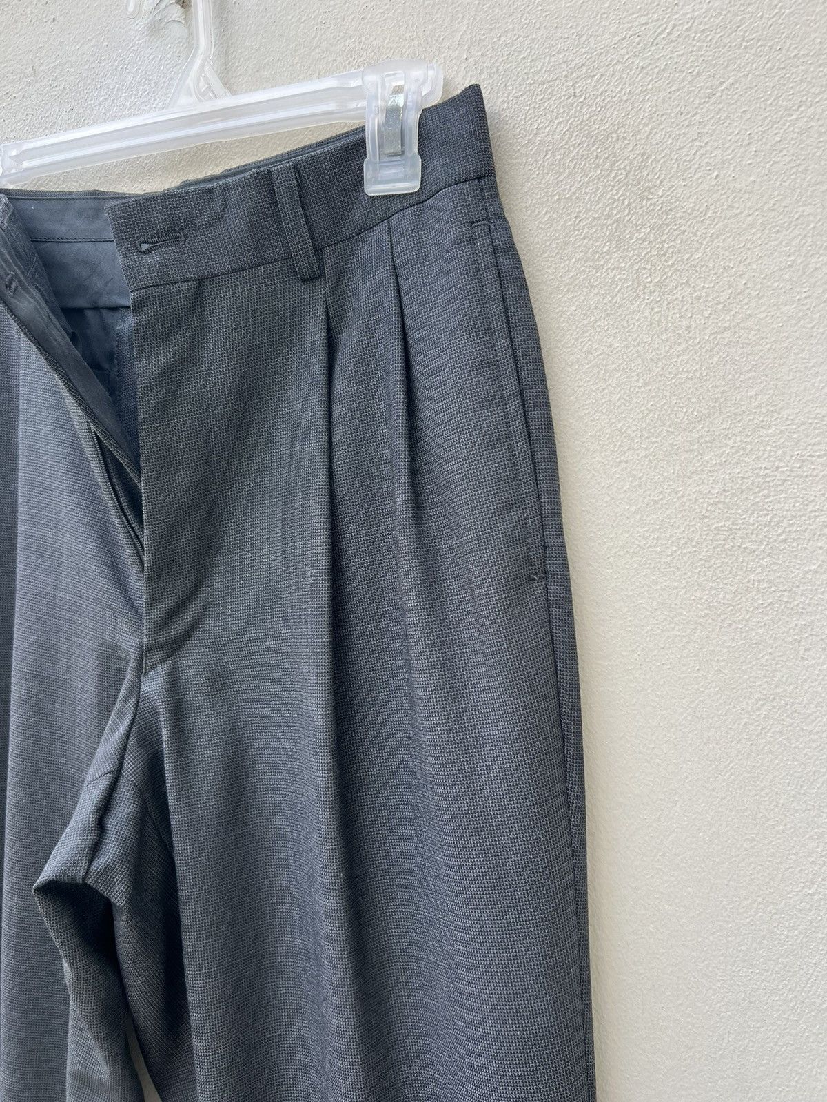 Vintage Vintage 90s Yohji Yamamoto AAR Durban Long Leg Wool Trouser Size US 28 / EU 44 - 11 Thumbnail
