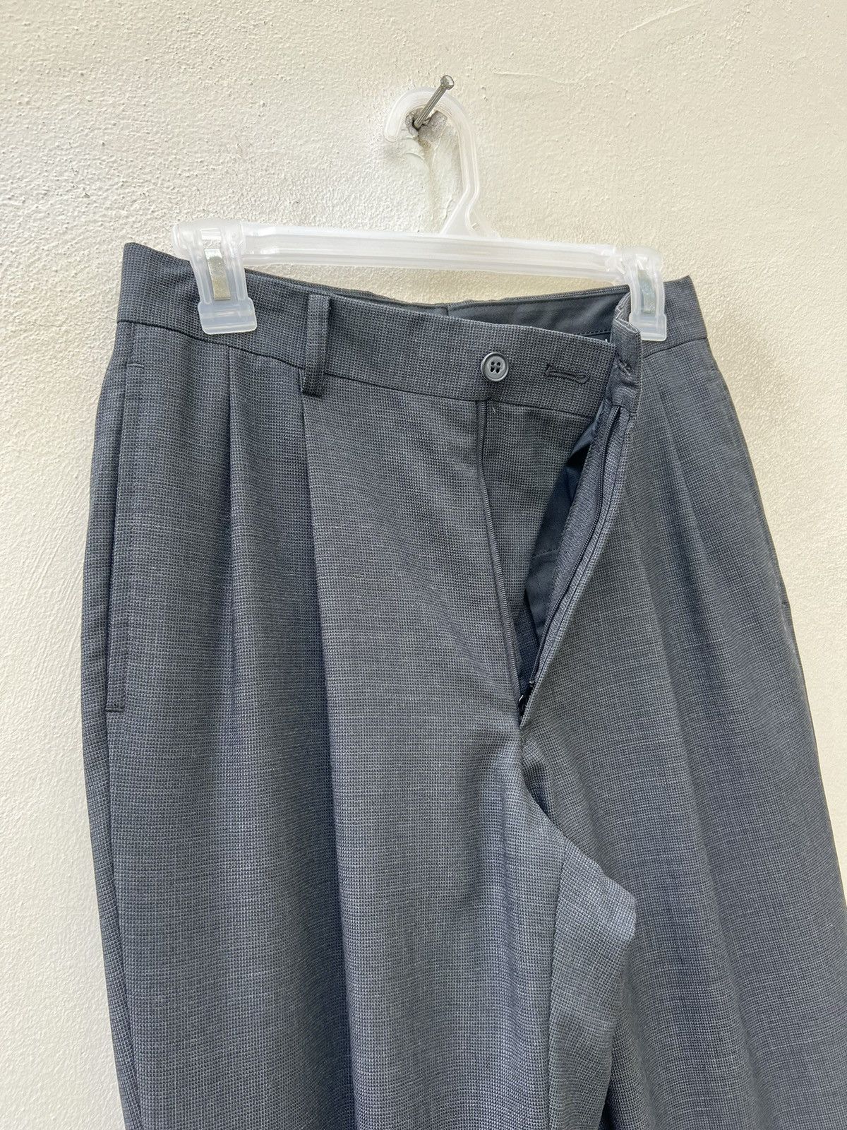Vintage Vintage 90s Yohji Yamamoto AAR Durban Long Leg Wool Trouser Size US 28 / EU 44 - 9 Thumbnail