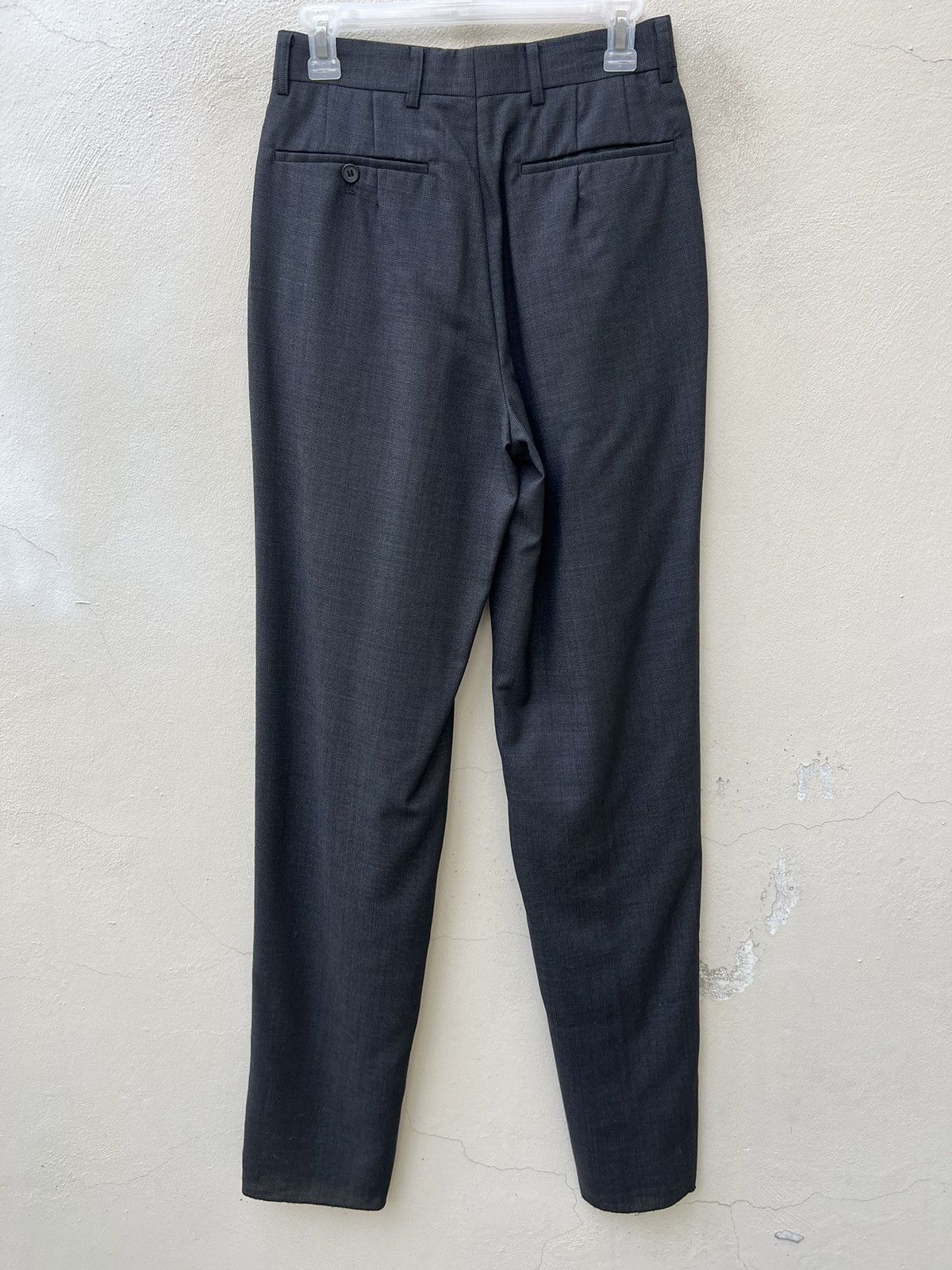 Vintage Vintage 90s Yohji Yamamoto AAR Durban Long Leg Wool Trouser Size US 28 / EU 44 - 15 Thumbnail