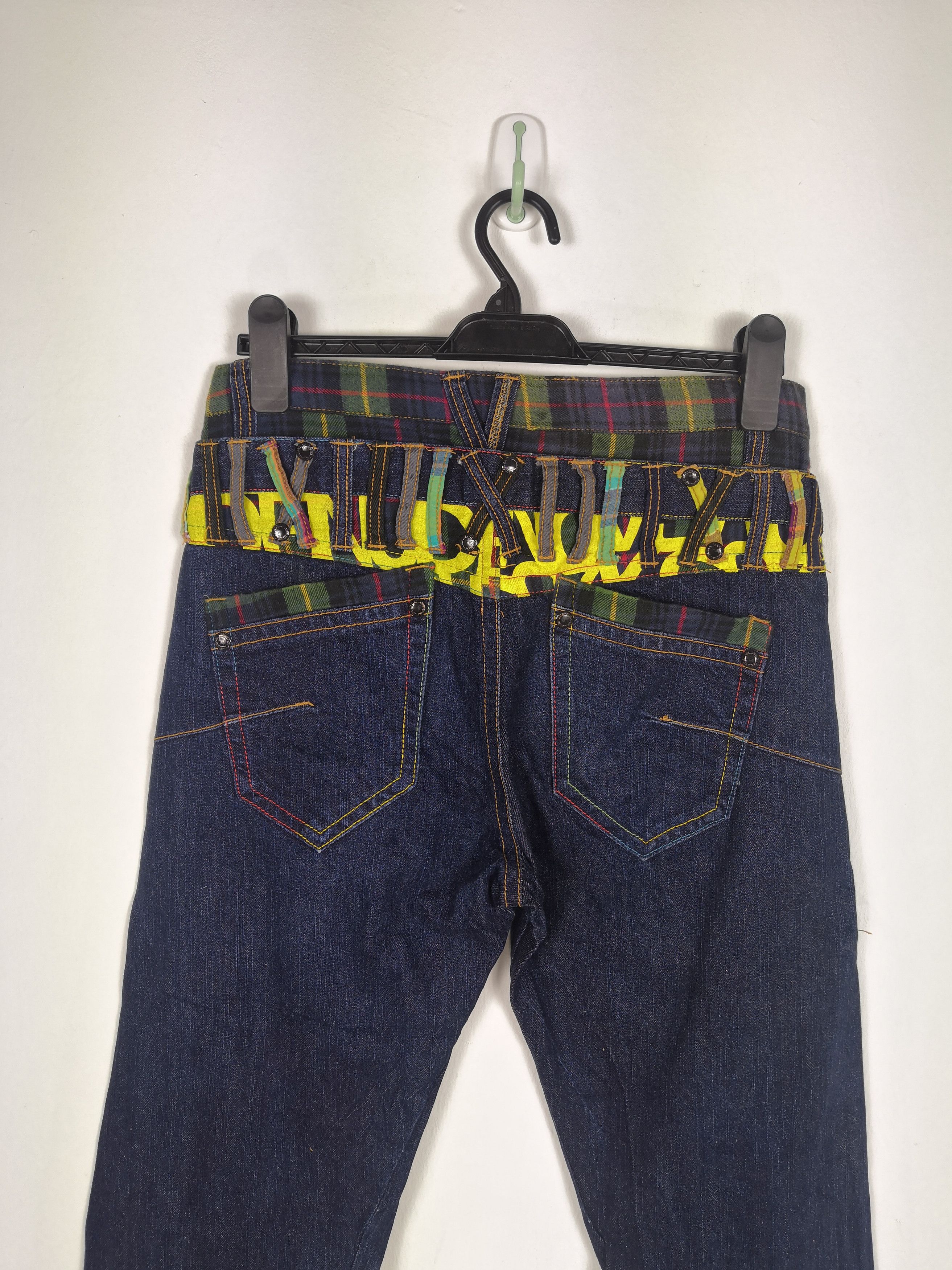 Japanese Brand Japanese Double Waist Jeans Pants Denim Travis Style Size US 30 / EU 46 - 8 Thumbnail