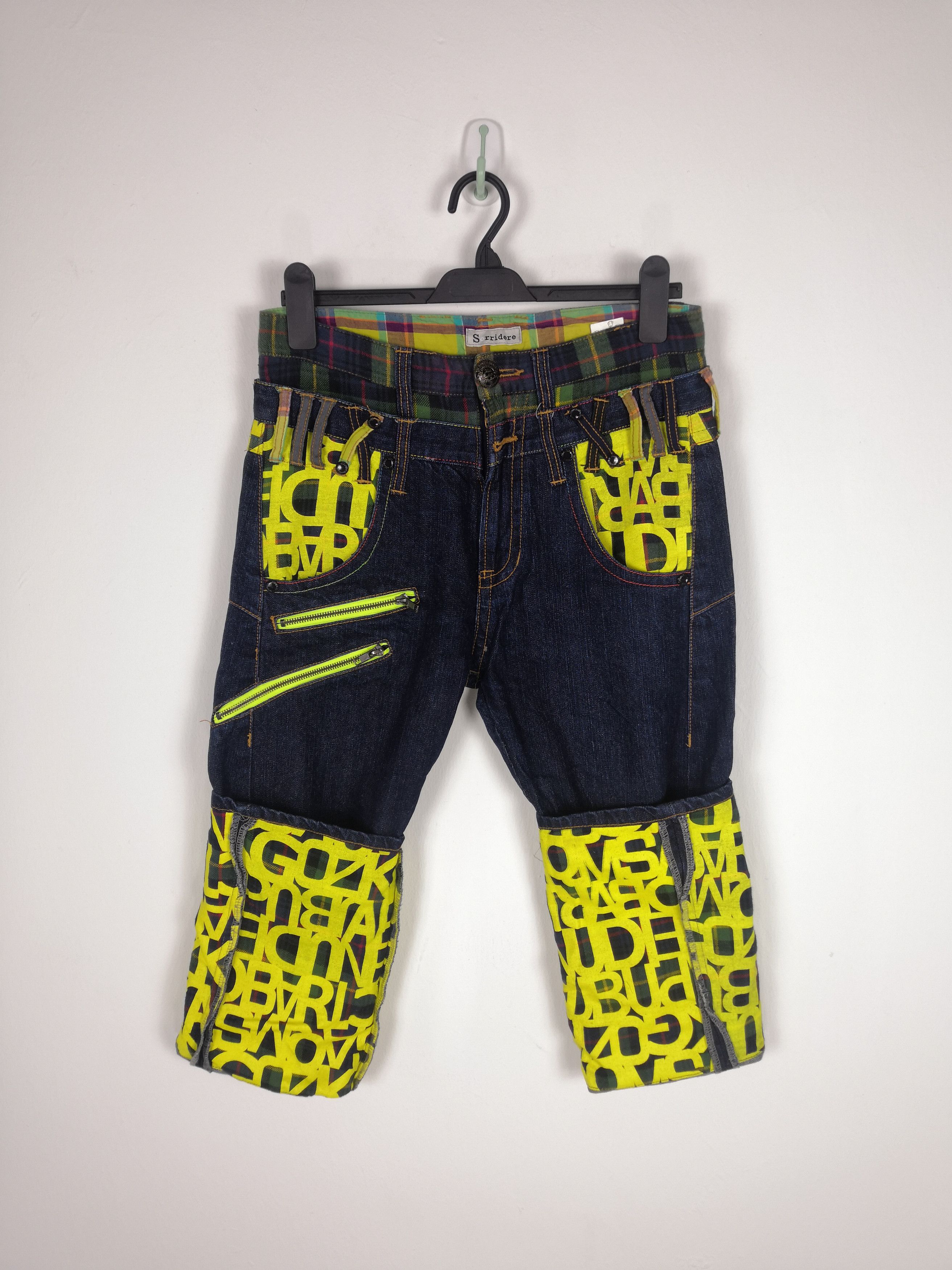 Japanese Brand Japanese Double Waist Jeans Pants Denim Travis Style Size US 30 / EU 46 - 1 Thumbnail