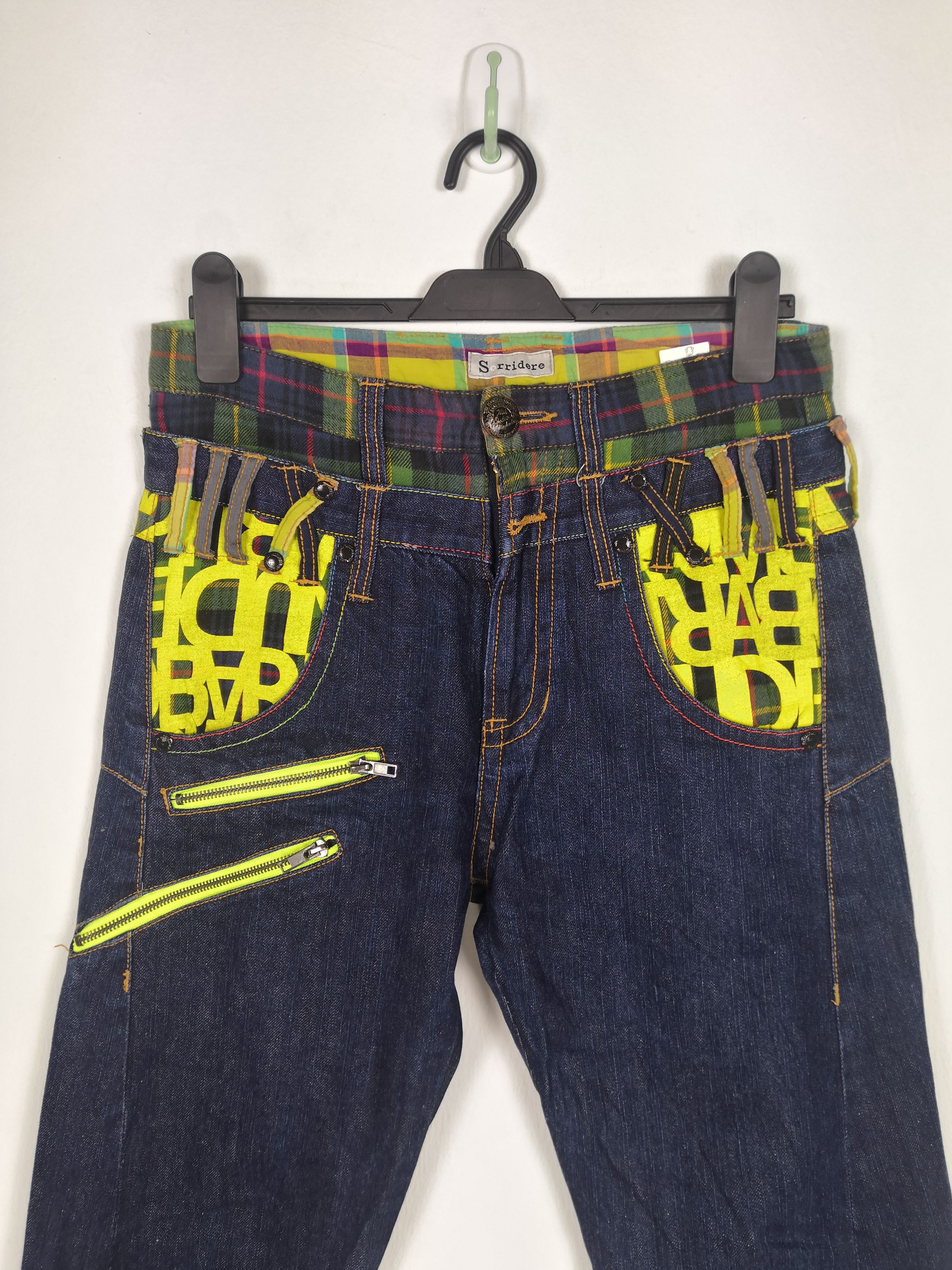 Japanese Brand Japanese Double Waist Jeans Pants Denim Travis Style Size US 30 / EU 46 - 6 Thumbnail