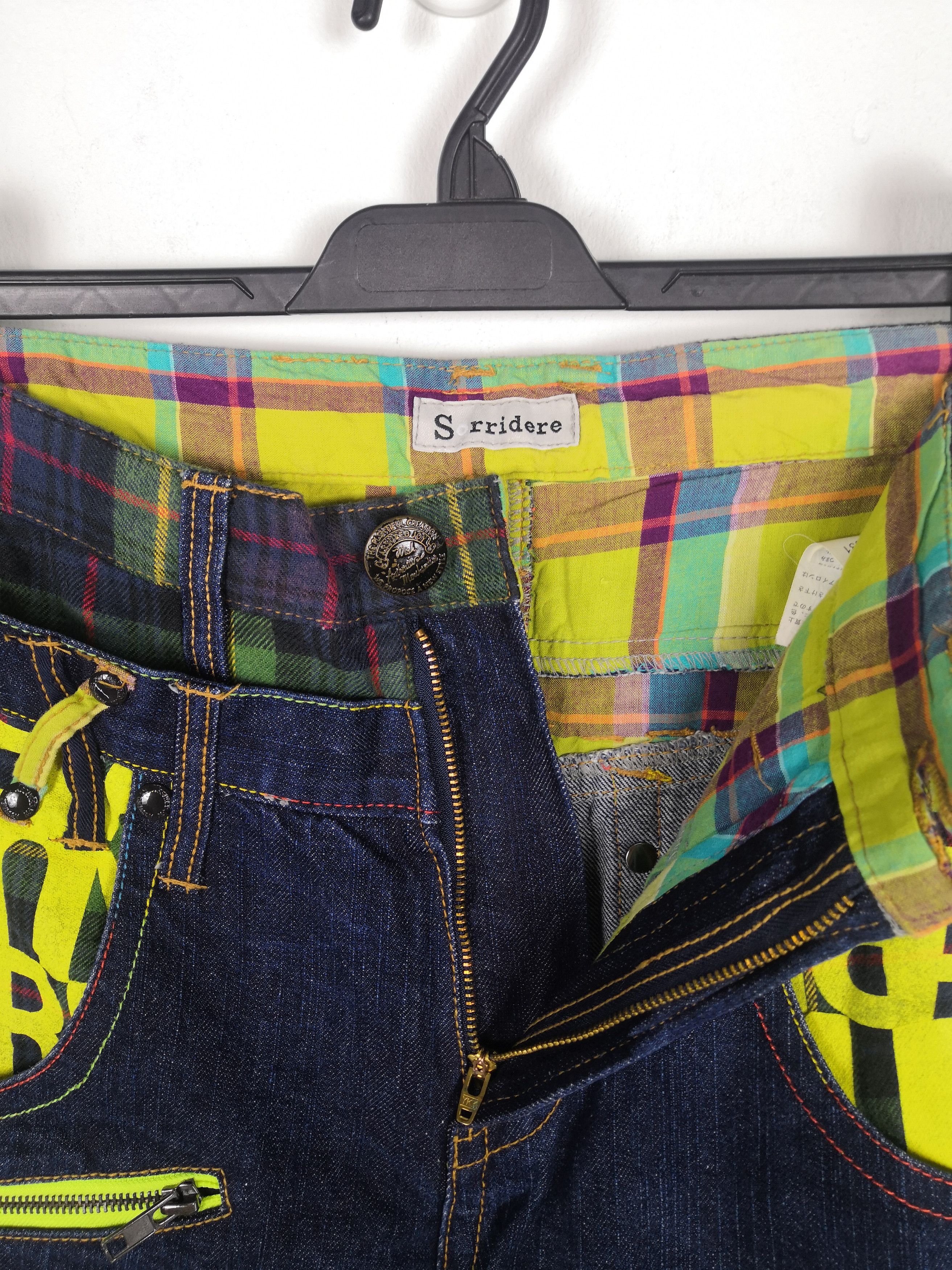 Japanese Brand Japanese Double Waist Jeans Pants Denim Travis Style Size US 30 / EU 46 - 10 Thumbnail