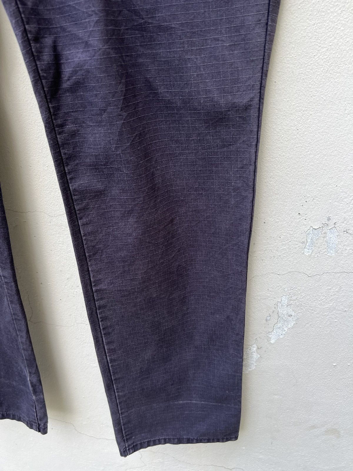 Snow Peak Snow Peak Distress Sun Faded Ripstop Cargo Trouser Pant Size US 32 / EU 48 - 12 Thumbnail