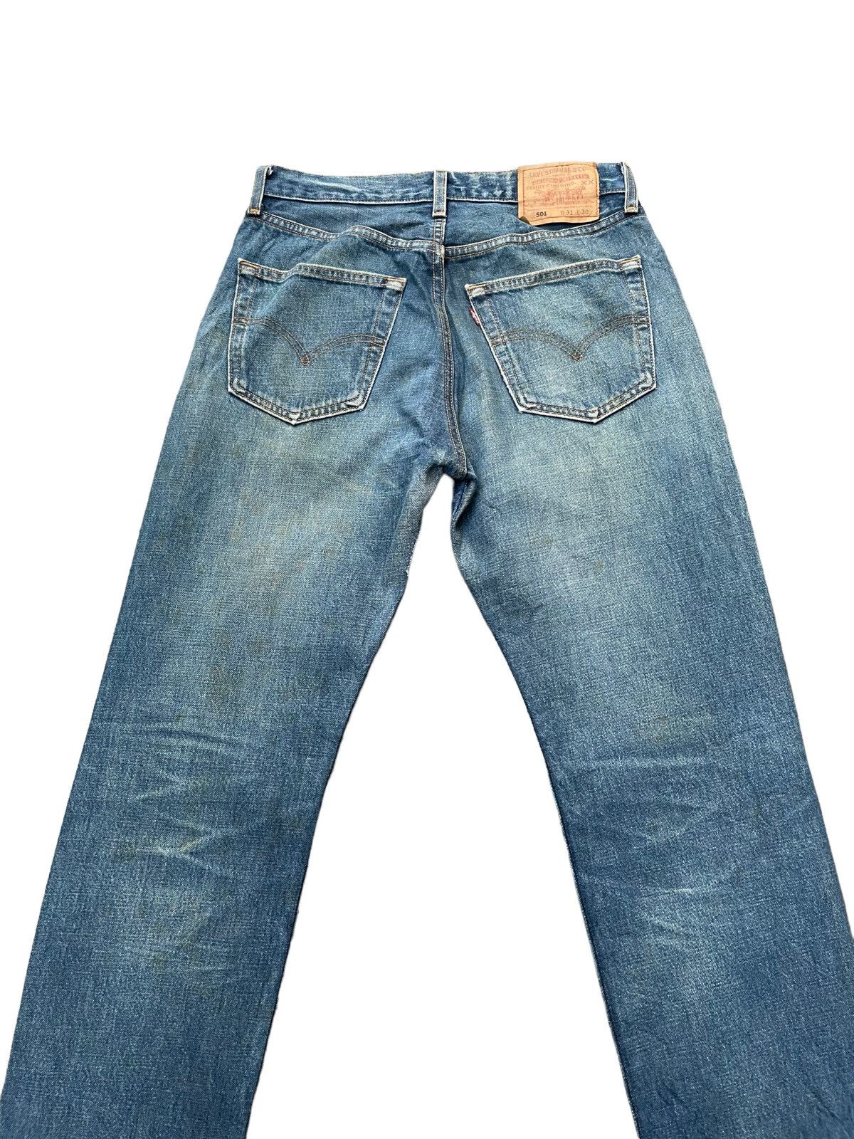 Levi's Vintage 1999 Levis 501 e Usa Size US 30 / EU 46 - 9 Thumbnail