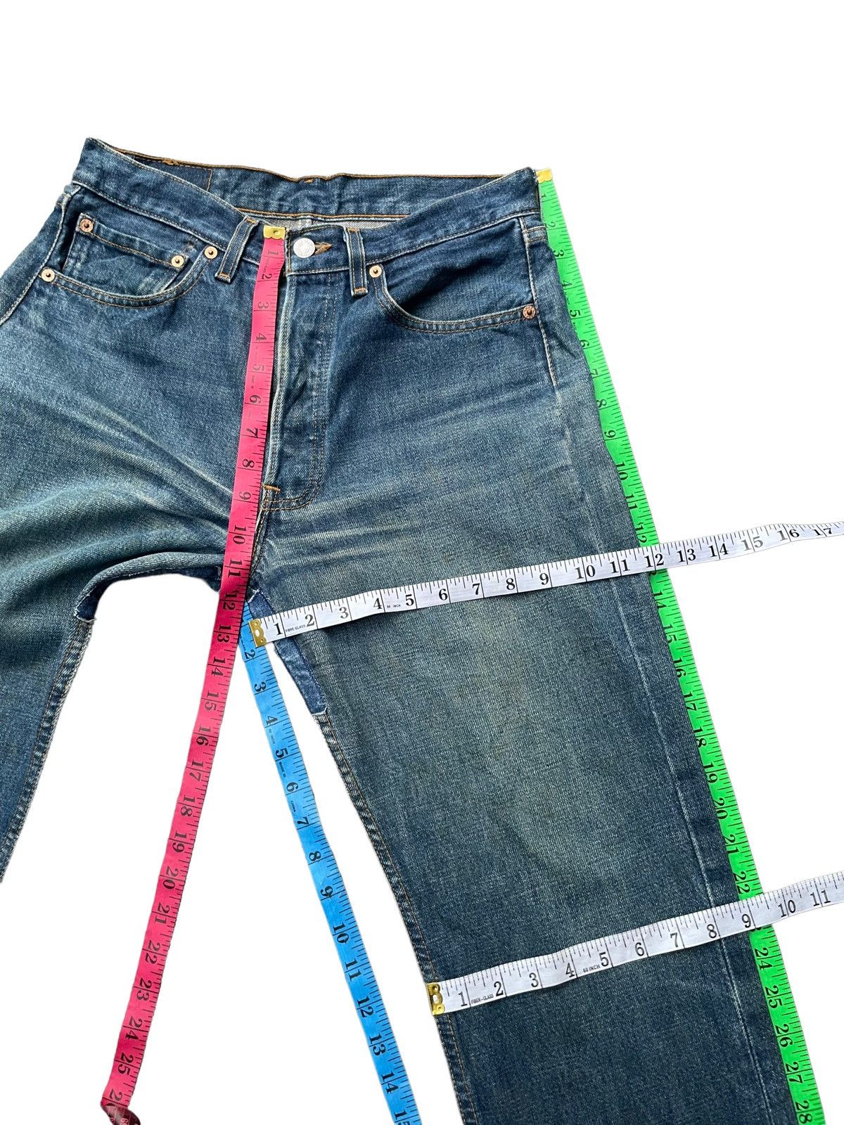 Levi's Vintage 1999 Levis 501 e Usa Size US 30 / EU 46 - 25 Thumbnail