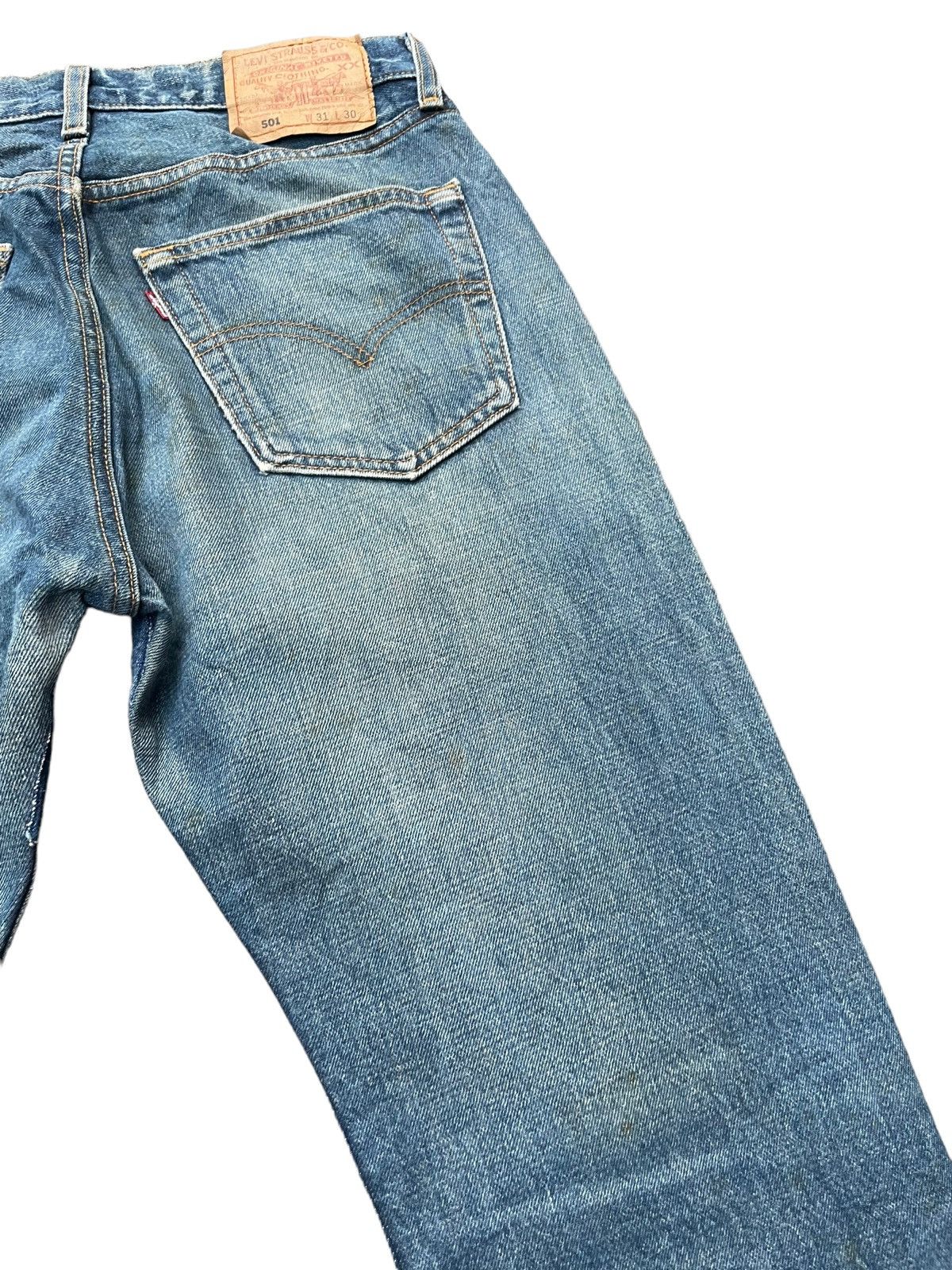 Levi's Vintage 1999 Levis 501 e Usa Size US 30 / EU 46 - 11 Thumbnail