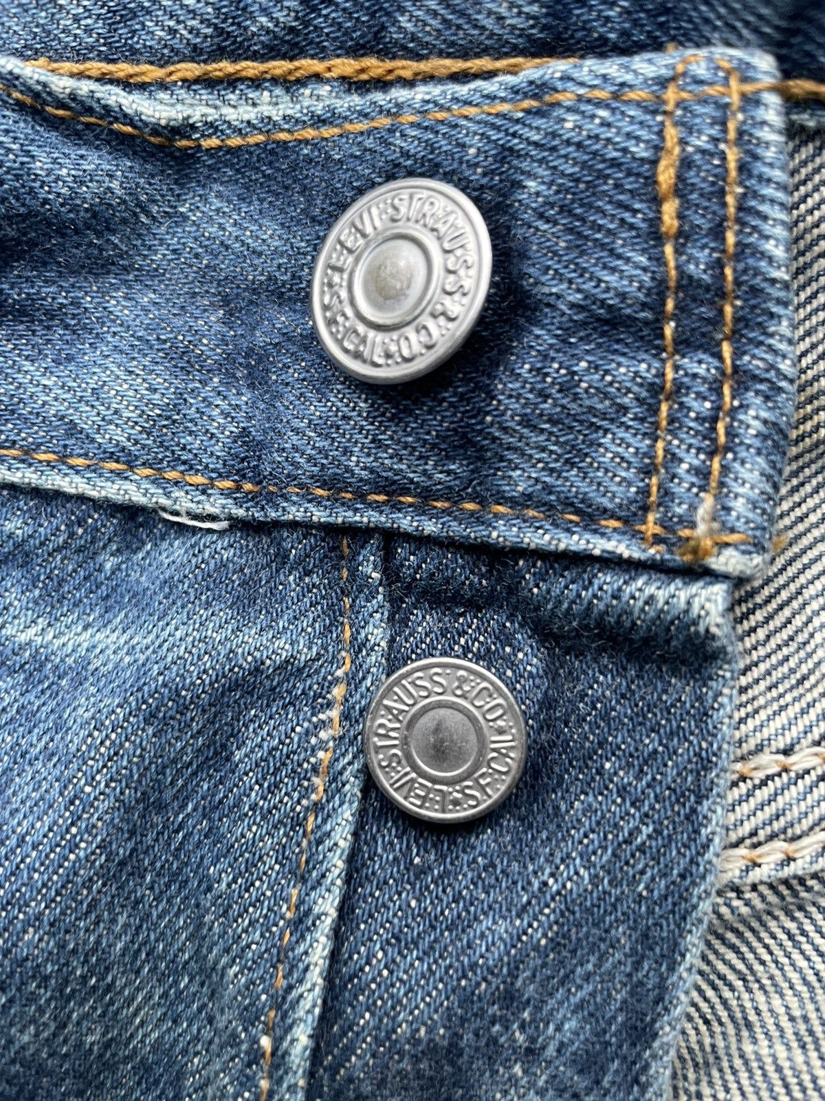 Levi's Vintage 1999 Levis 501 e Usa Size US 30 / EU 46 - 19 Thumbnail