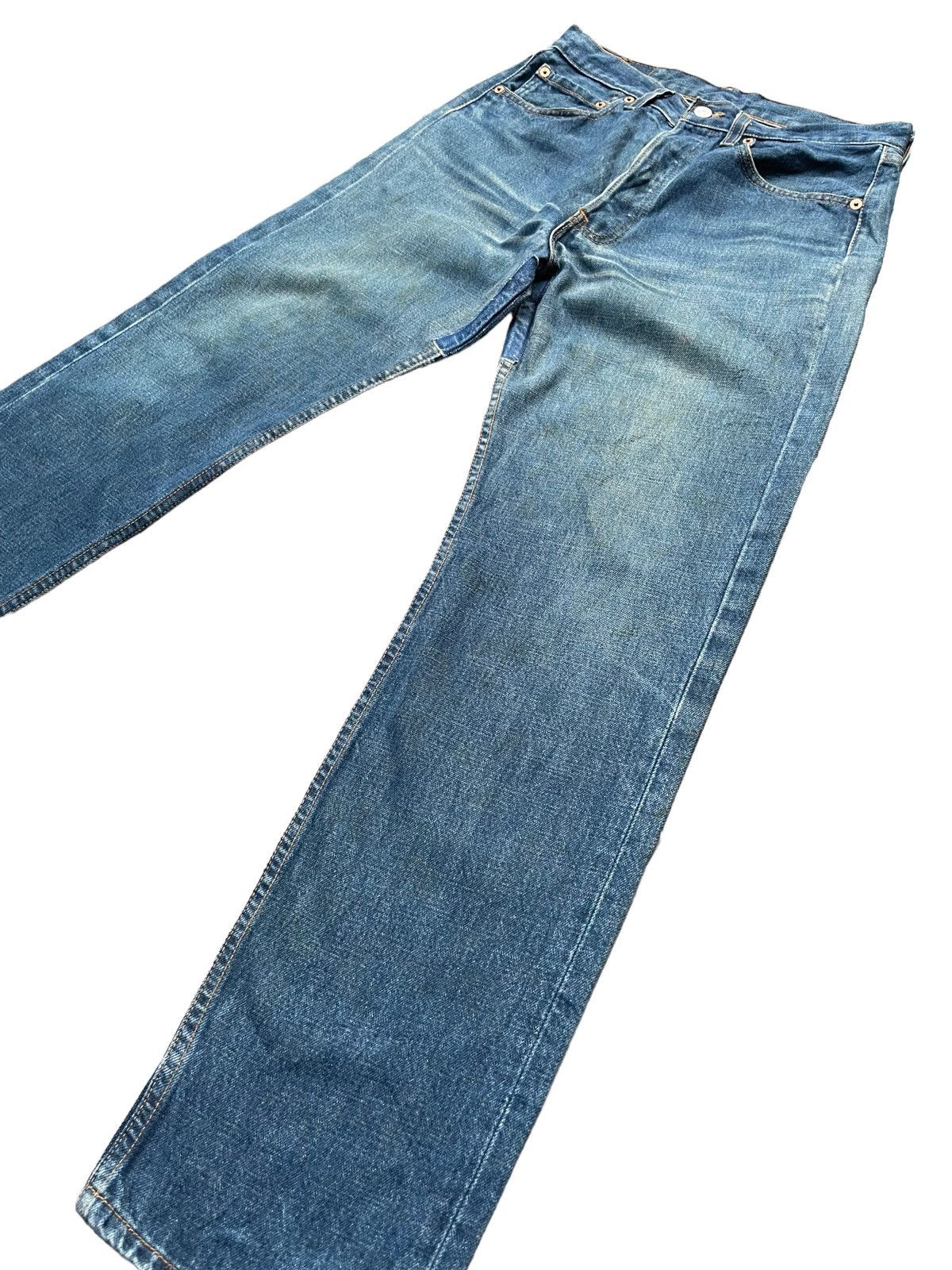 Levi's Vintage 1999 Levis 501 e Usa Size US 30 / EU 46 - 2 Thumbnail