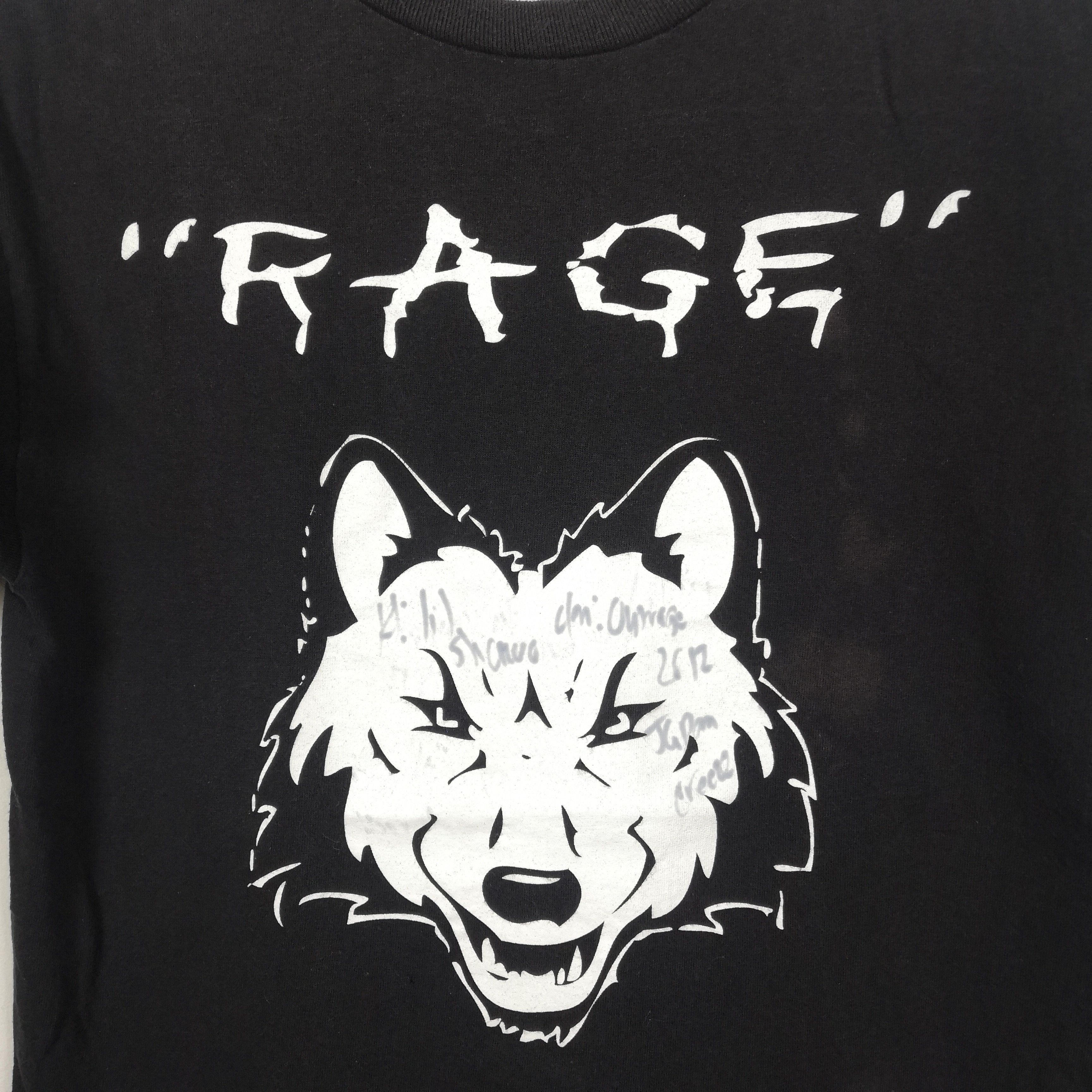 Band Tees Vintage RAGE T-Shirt Rock Band "UM DER KUNIG ZU SEIN" Size US S / EU 44-46 / 1 - 6 Thumbnail
