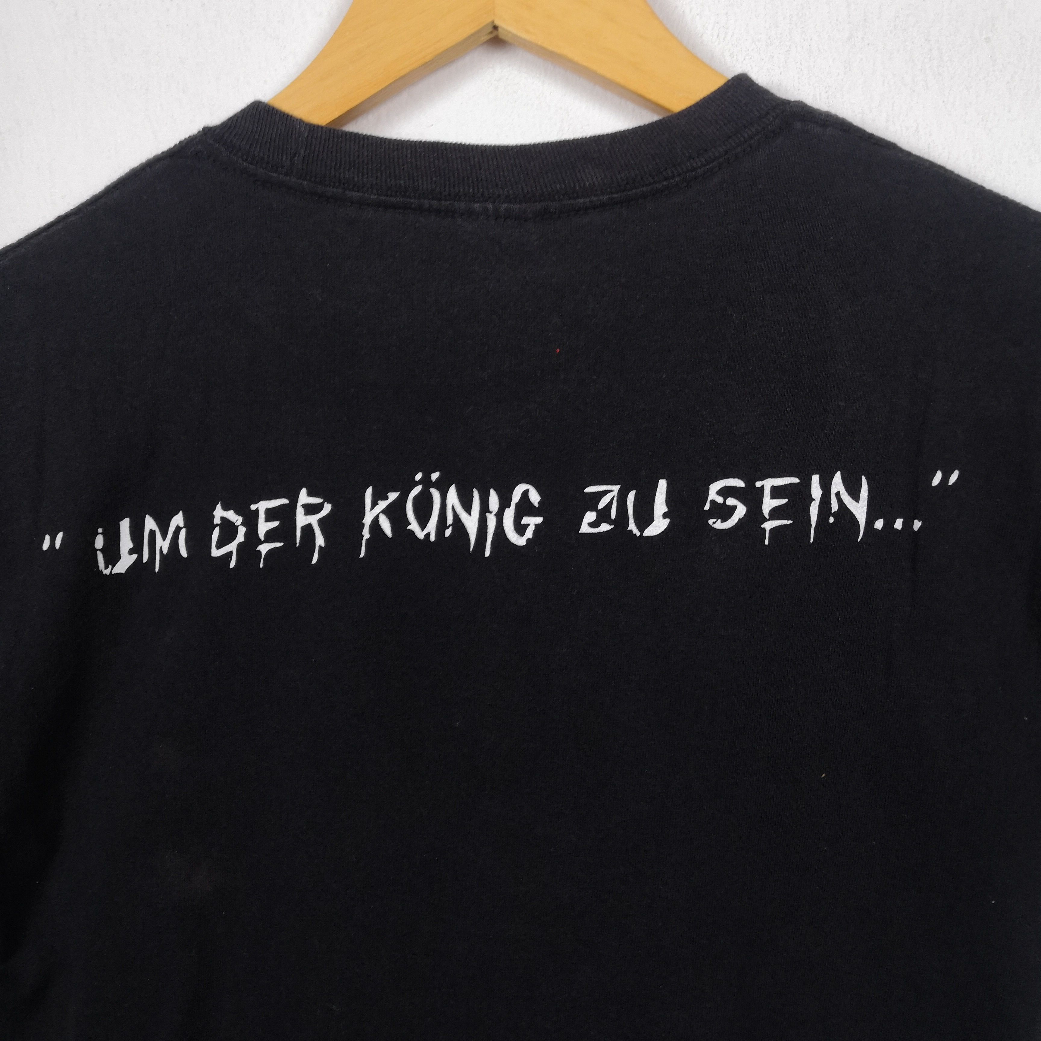 Band Tees Vintage RAGE T-Shirt Rock Band "UM DER KUNIG ZU SEIN" Size US S / EU 44-46 / 1 - 5 Thumbnail