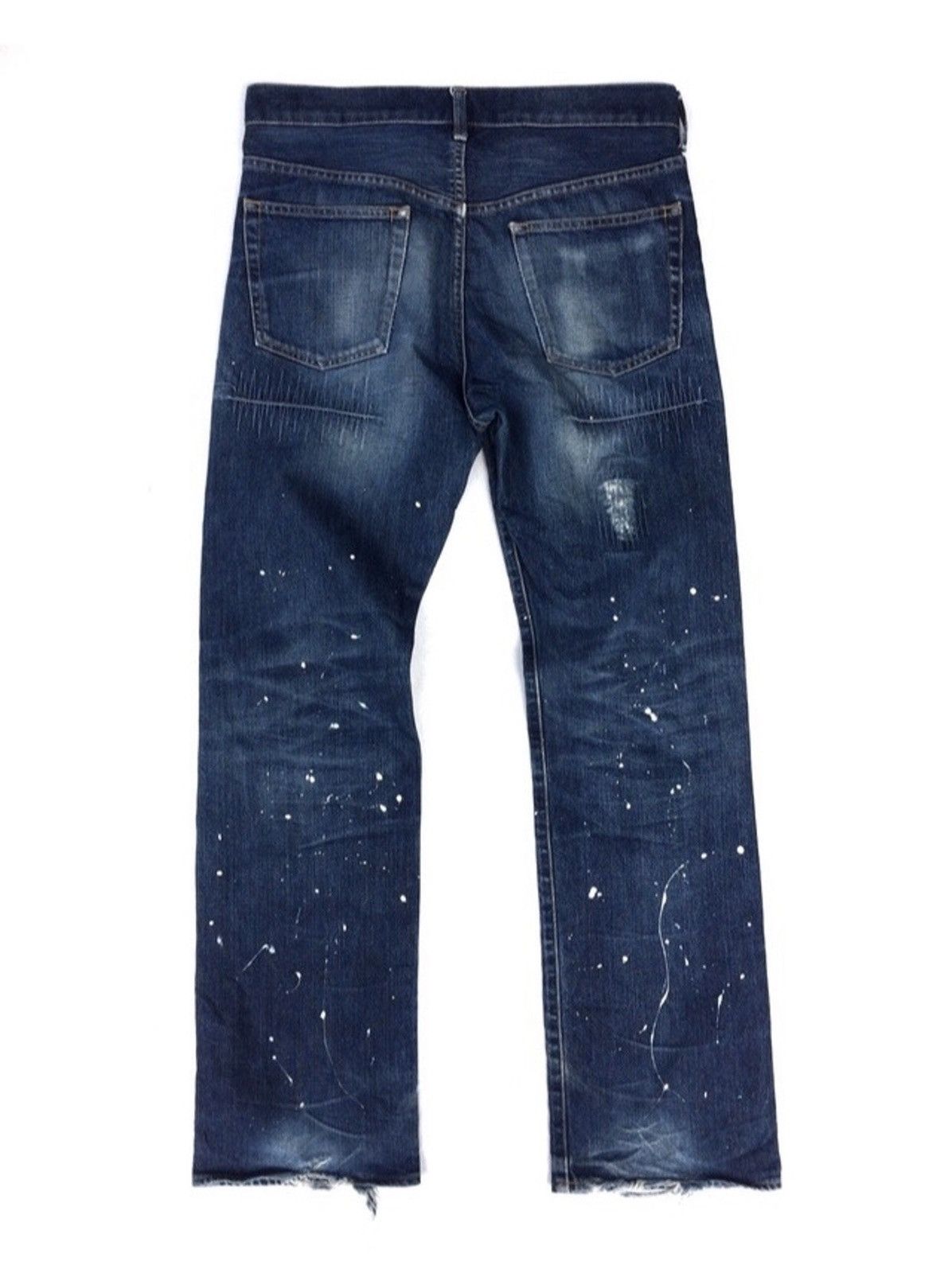Takeo Kikuchi Takeo kikuchi Japan Distressed Denim Pant Size US 33 - 5 Thumbnail
