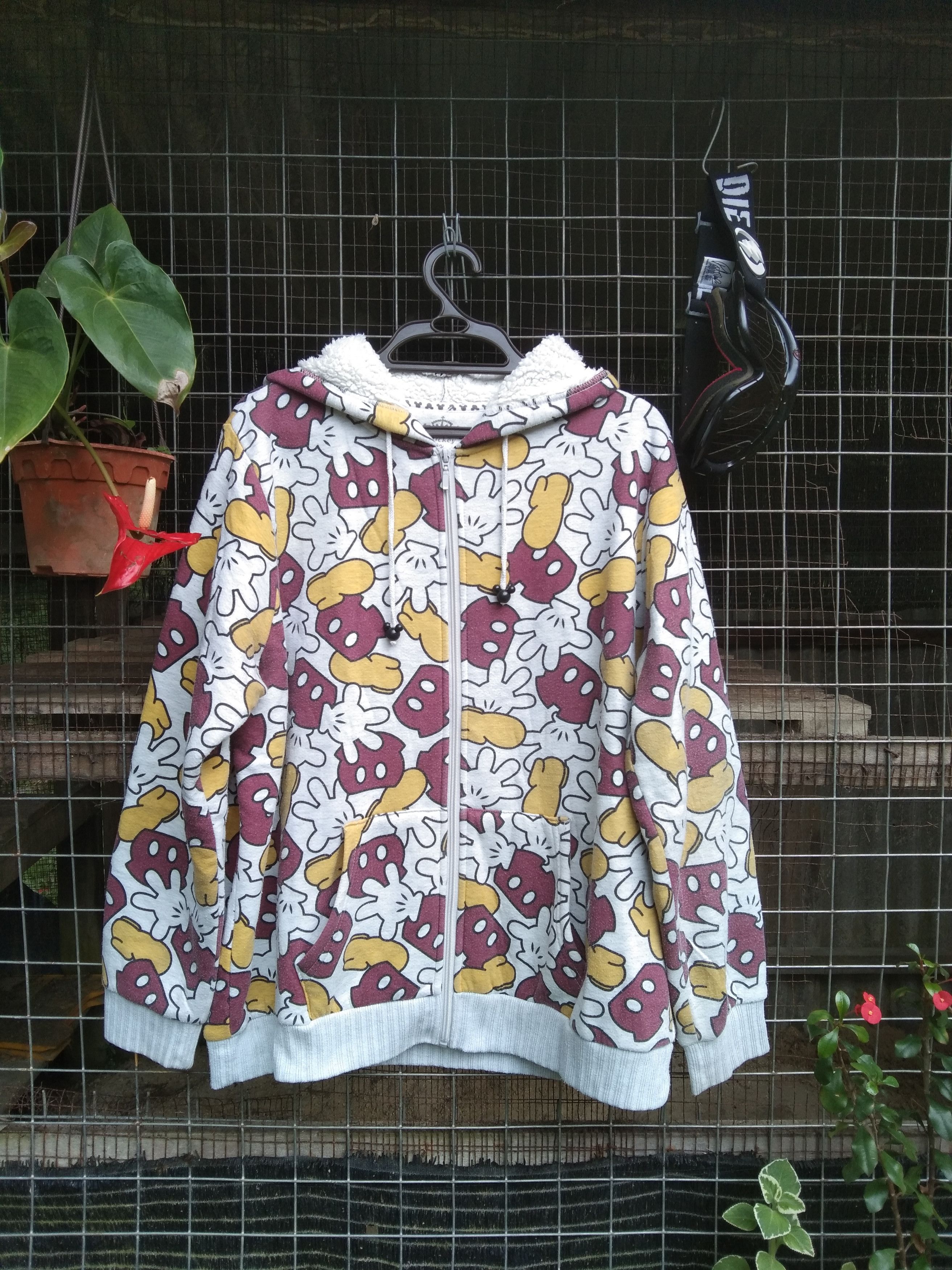 DISNEY FULLPRINT HODDIE LINING SHERPA