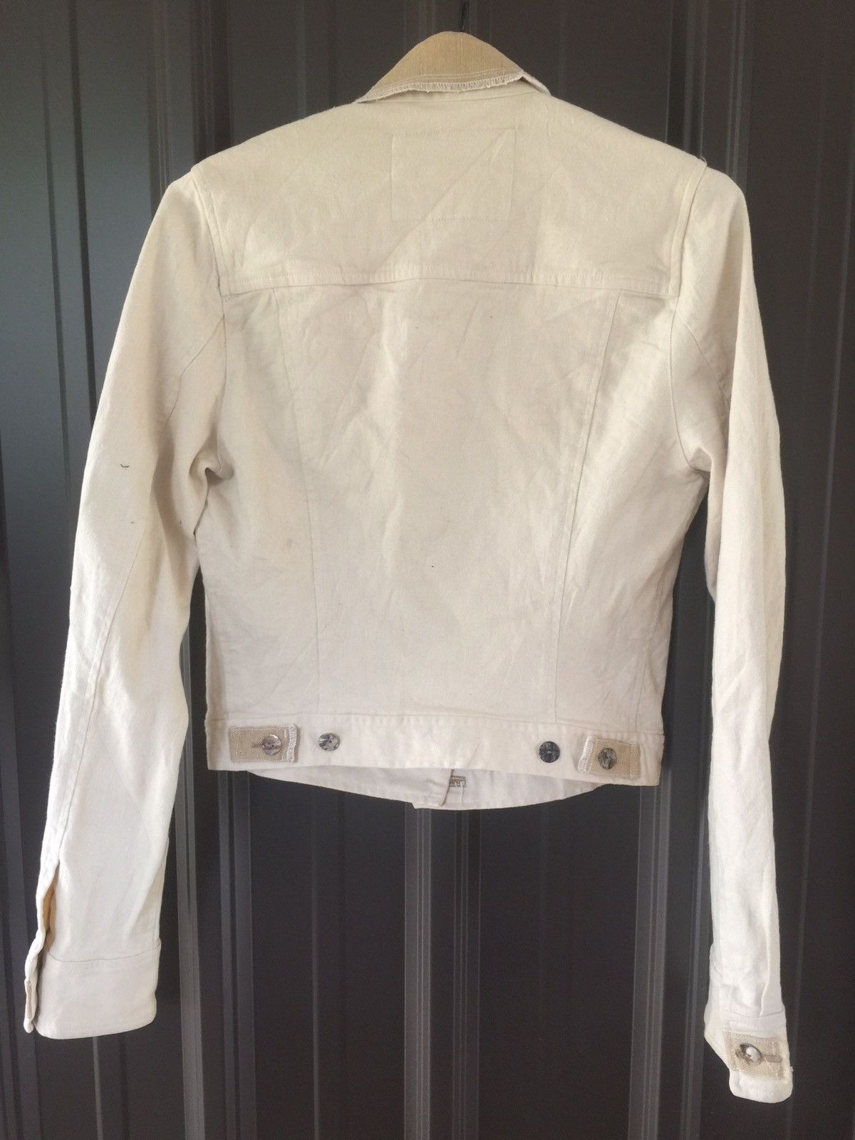 Issey Miyake Tsumori Chisato Cropped Trucker Jacket Nice Design Size US XS / EU 42 / 0 - 3 Thumbnail