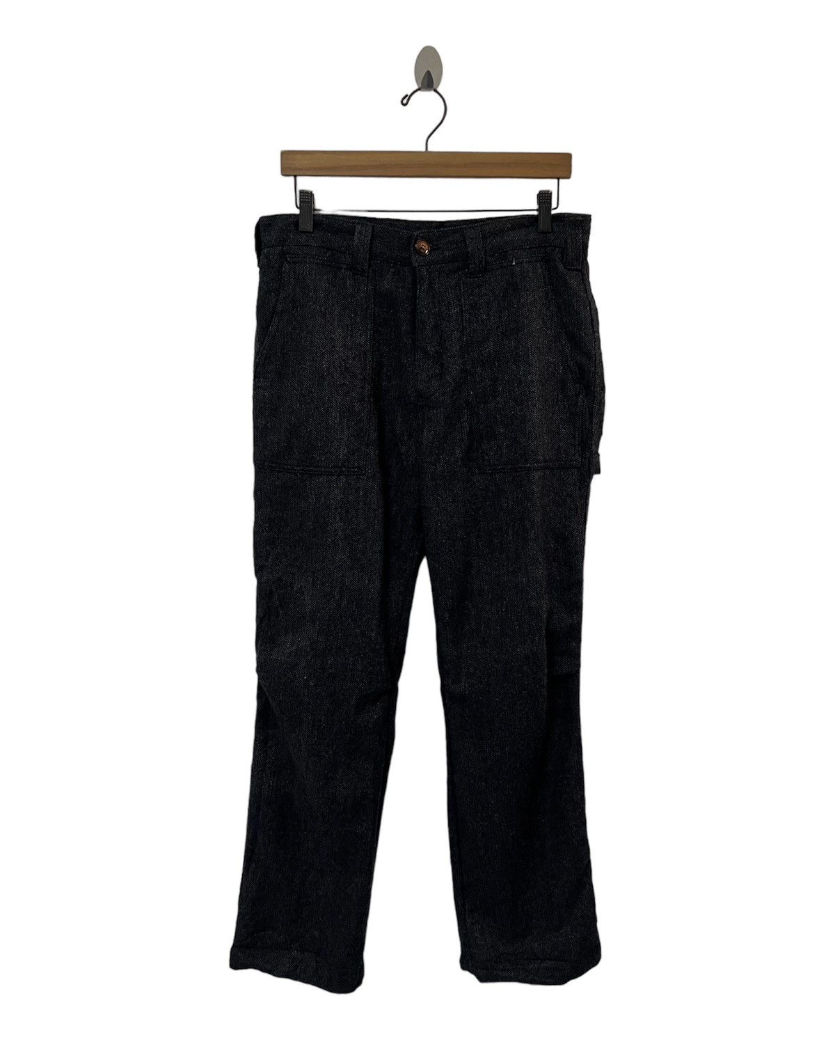 Japanese Brand Rageblue Carpenter Wool Pant Size US 32 / EU 48 - 1 Thumbnail