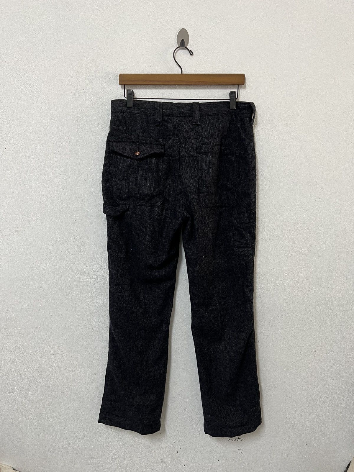 Japanese Brand Rageblue Carpenter Wool Pant Size US 32 / EU 48 - 5 Thumbnail