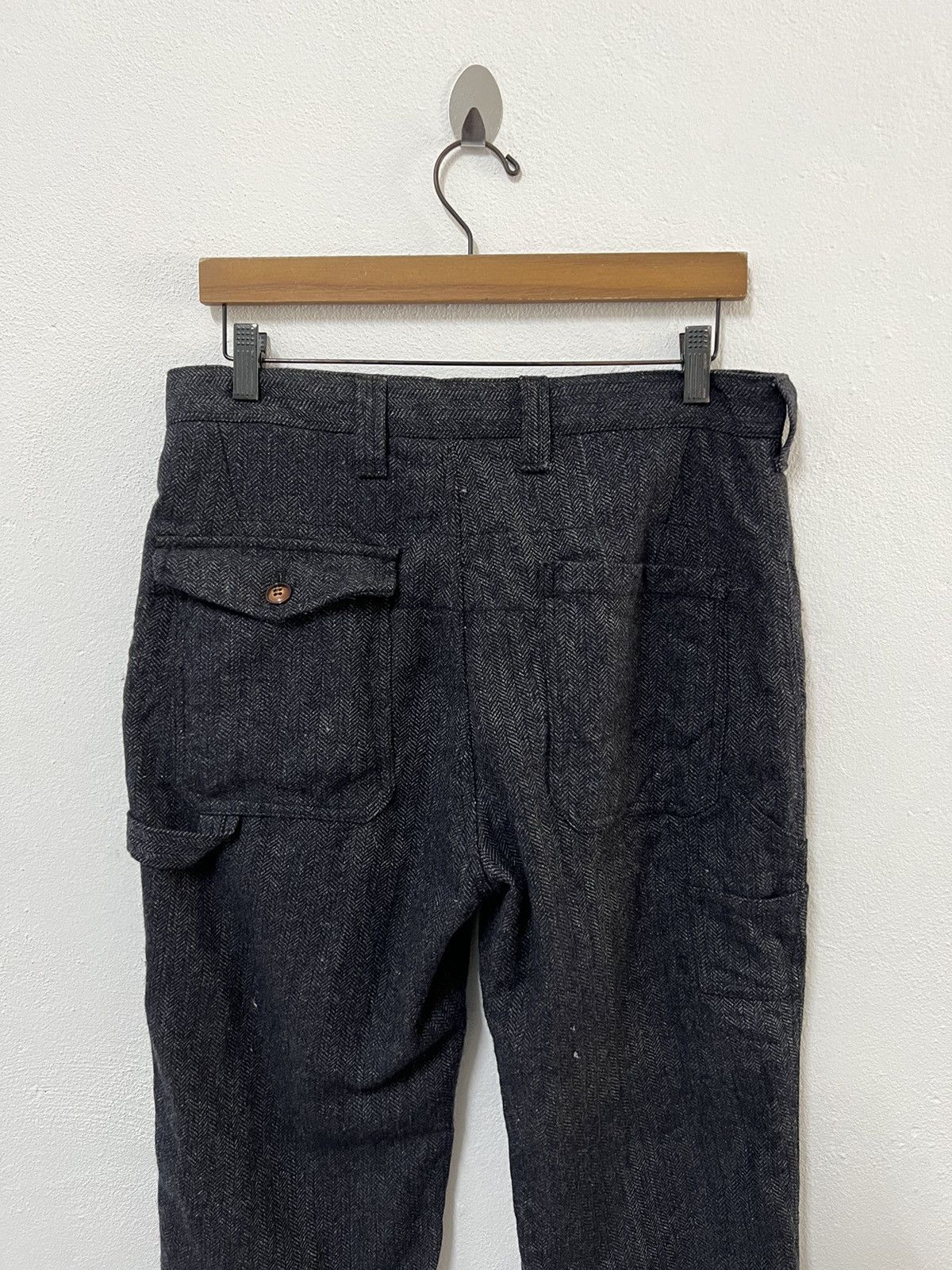Japanese Brand Rageblue Carpenter Wool Pant Size US 32 / EU 48 - 6 Thumbnail