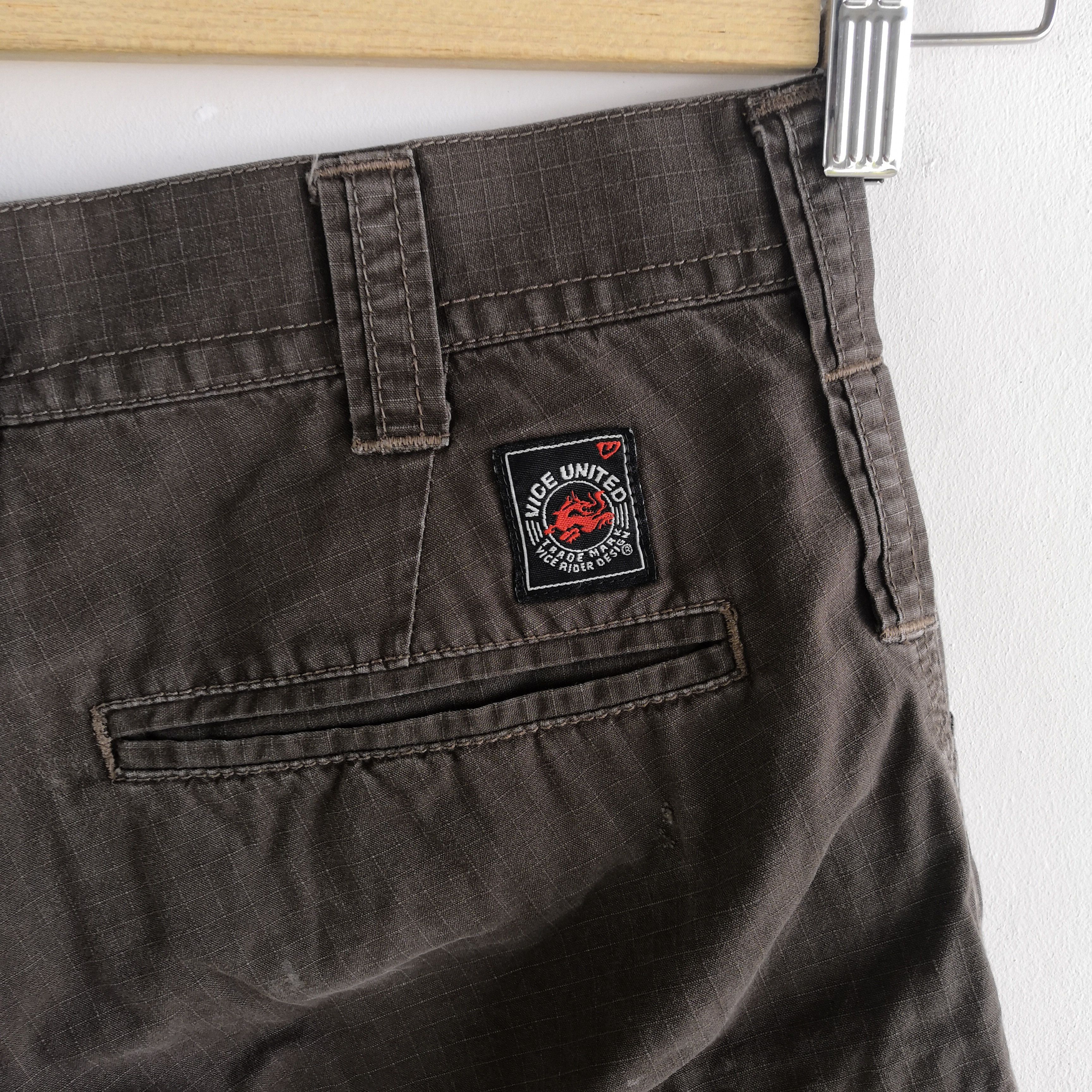 Vive Uniyed Cargo Pants Y2K Utility Skater Jogger Trousers