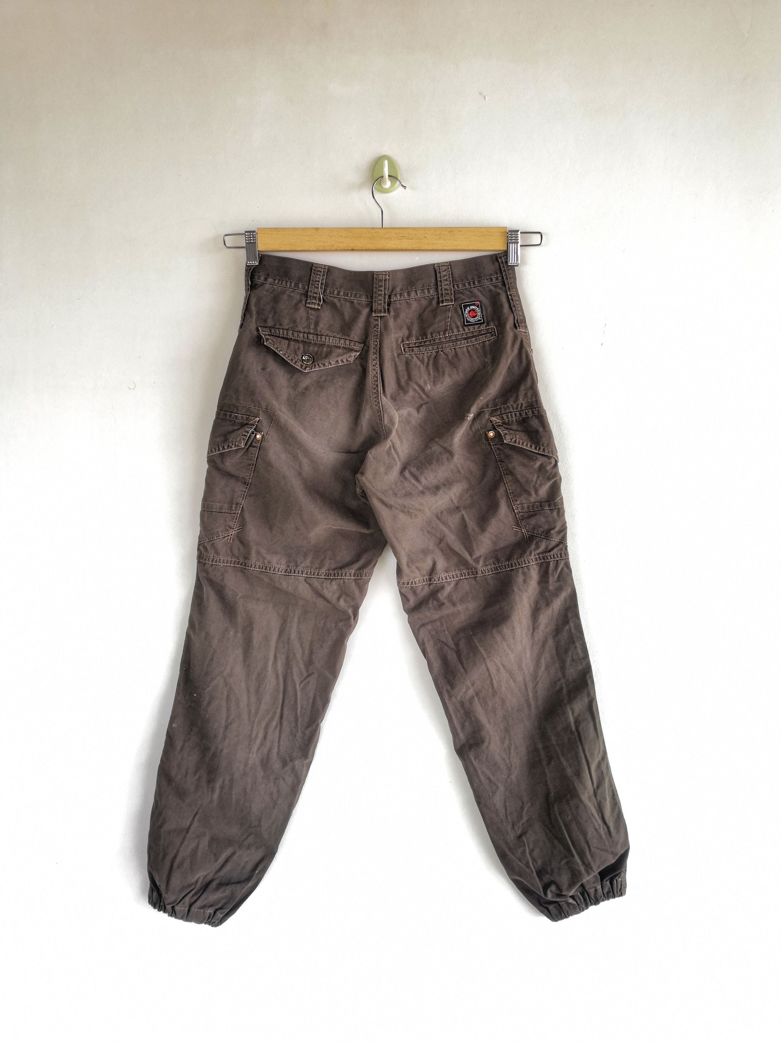 Vive Uniyed Cargo Pants Y2K Utility Skater Jogger Trousers