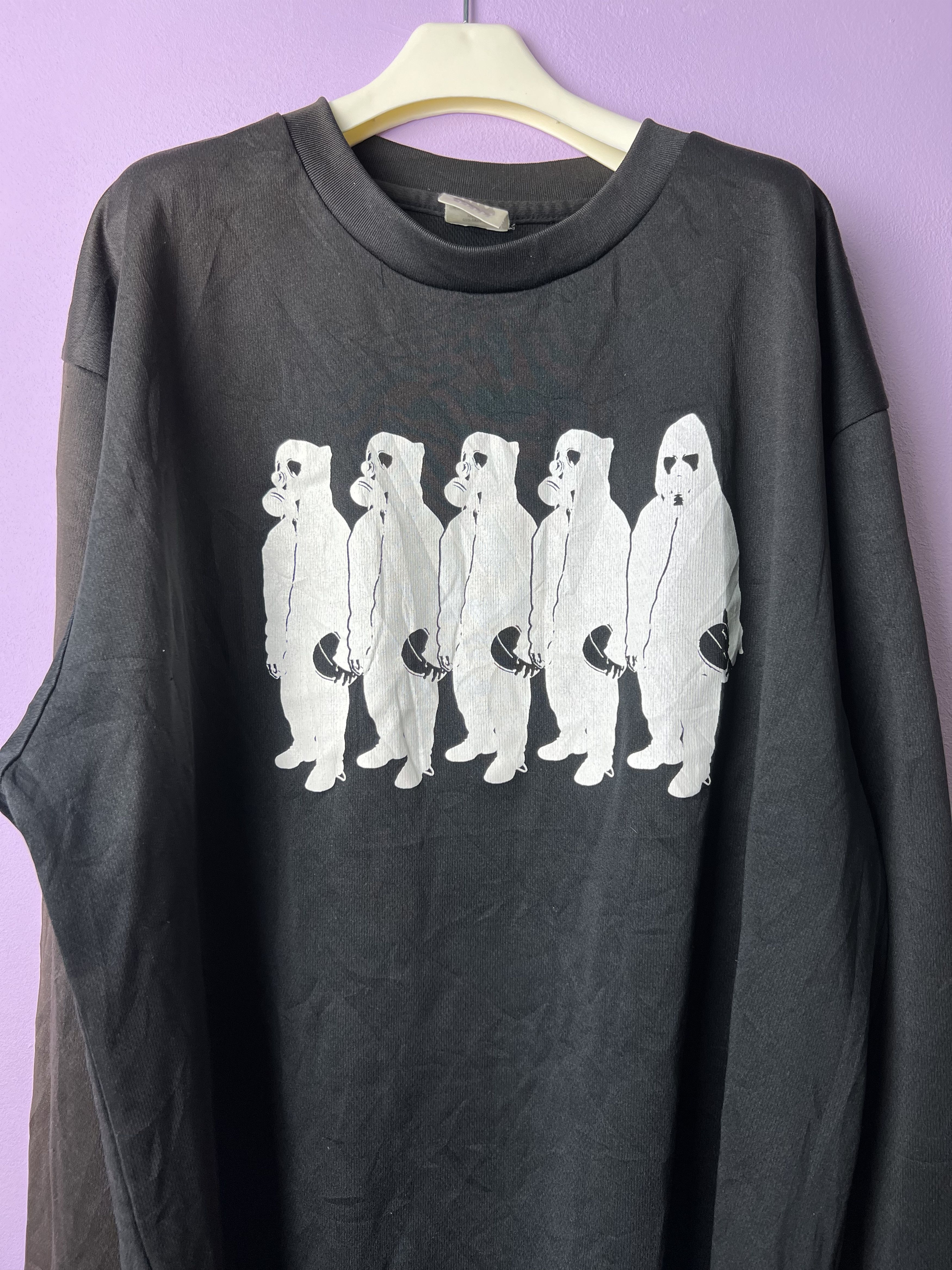 Japanese Brand 🔥Rare Mewship 50 Long Sleeves Nylon Tees Size US M / EU 48-50 / 2 - 2 Thumbnail