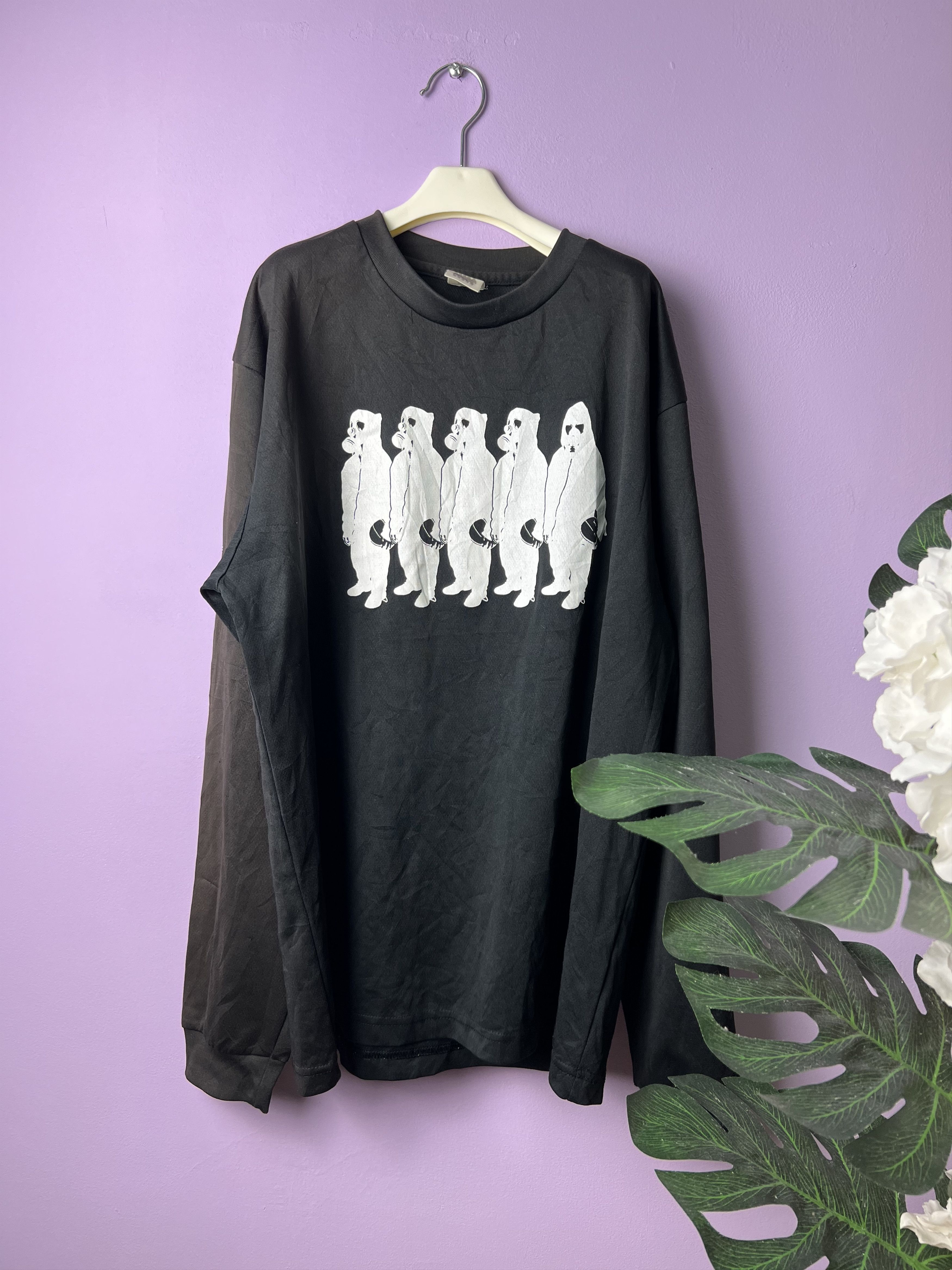 Japanese Brand 🔥Rare Mewship 50 Long Sleeves Nylon Tees Size US M / EU 48-50 / 2 - 1 Thumbnail