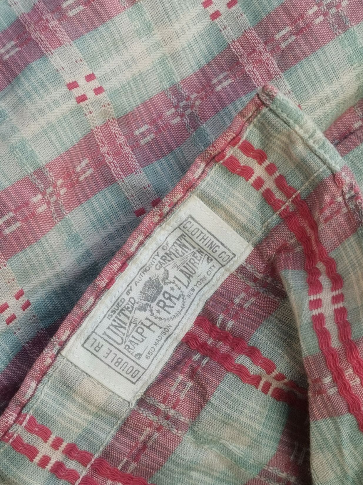 RRL Ralph Lauren Western Flannel Polo Size US M / EU 48-50 / 2 - 8 Thumbnail