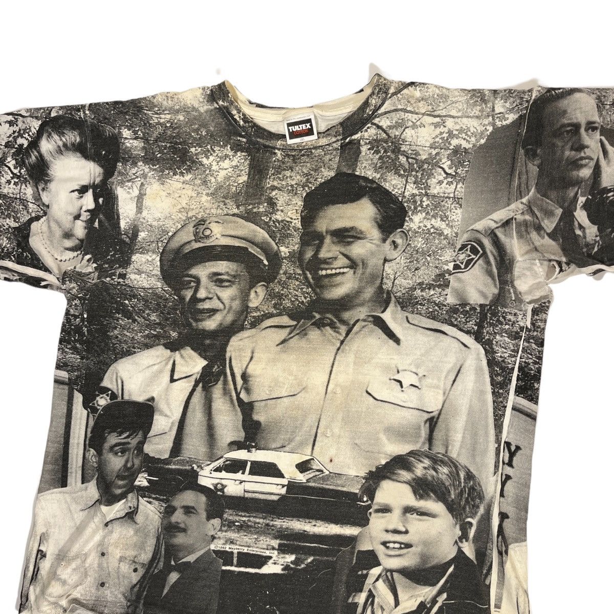 Tultex × Vintage 90s Andy Griffith Show AOP Tee Size US XXL / EU 58 / 5 - 2 Thumbnail