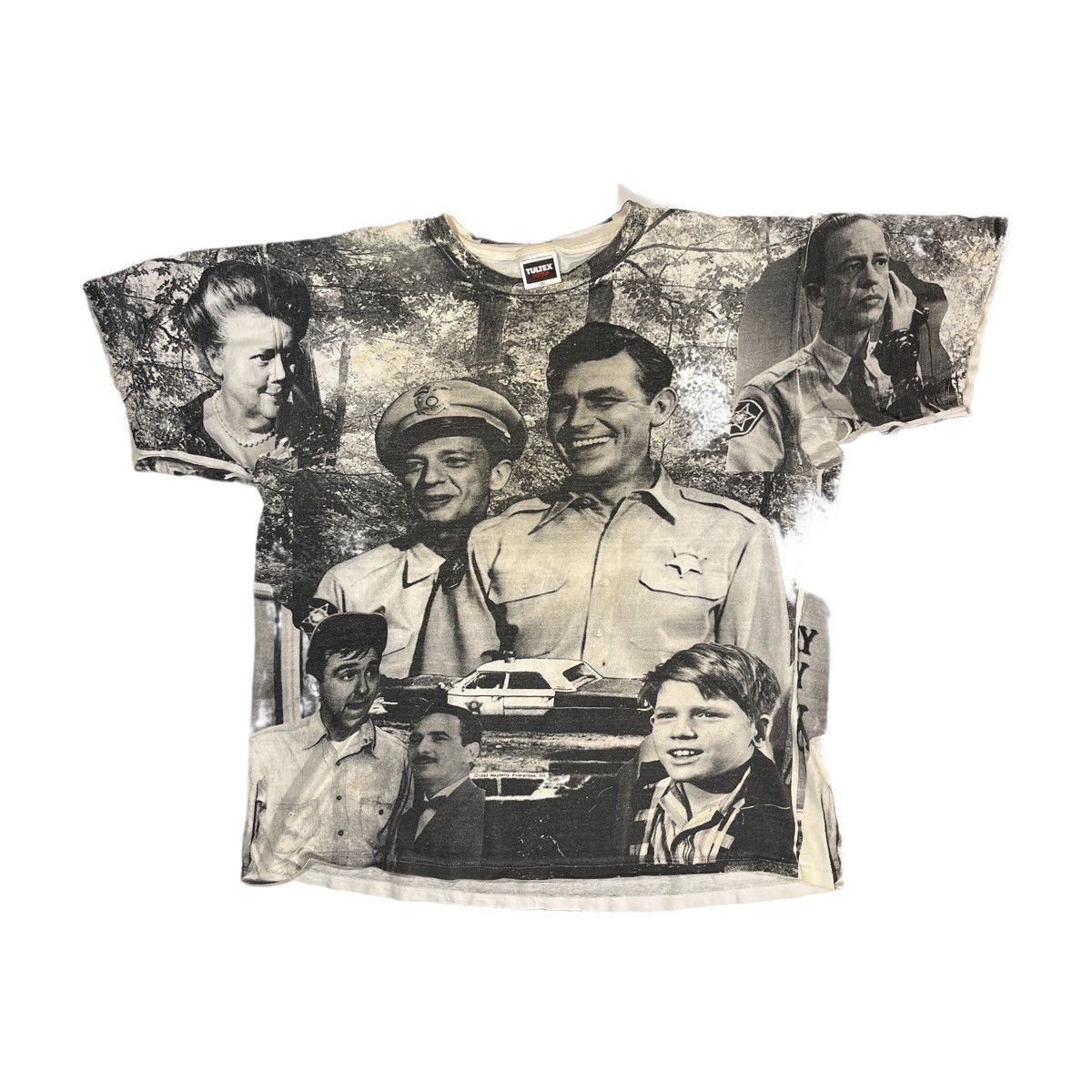 Tultex × Vintage 90s Andy Griffith Show AOP Tee Size US XXL / EU 58 / 5 - 1 Thumbnail