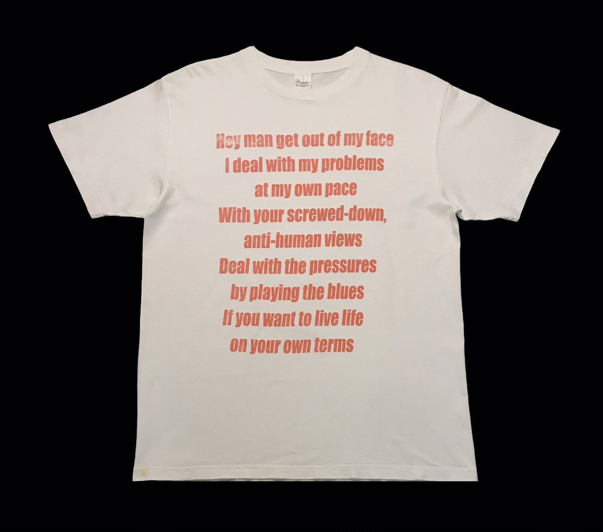 Vintage Vintage Anti-human Tee Size US L / EU 52-54 / 3 - 2 Thumbnail