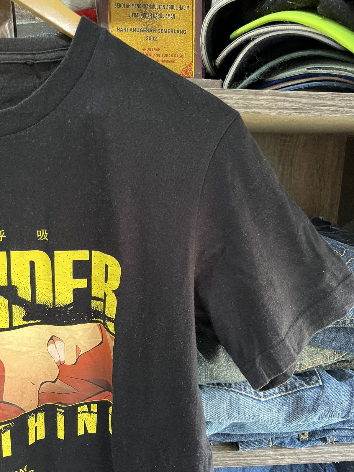 Anime 🔥Thunder Breathing x Uniqlo Tees Size US M / EU 48-50 / 2 - 5 Thumbnail