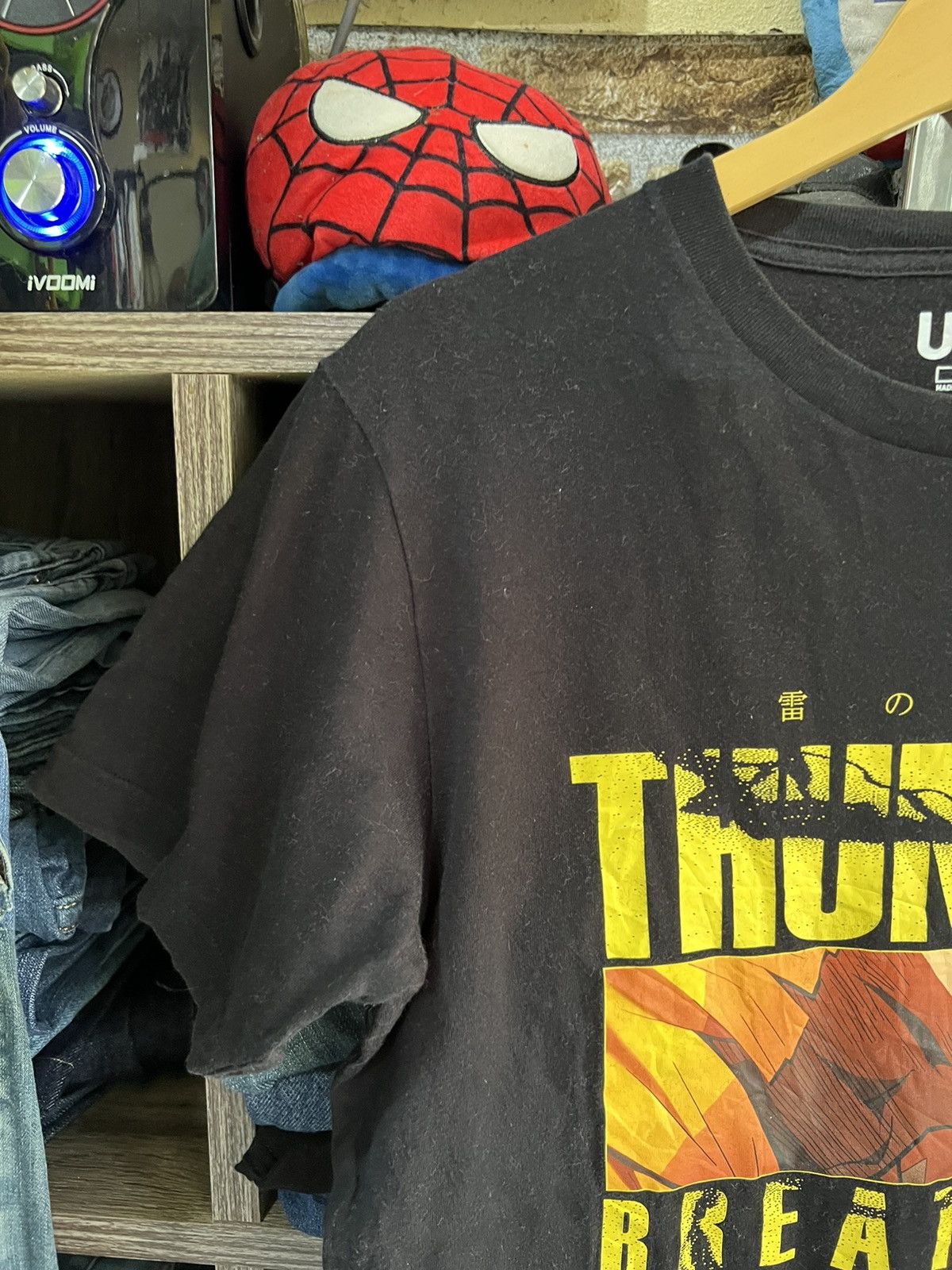 Anime 🔥Thunder Breathing x Uniqlo Tees Size US M / EU 48-50 / 2 - 4 Thumbnail