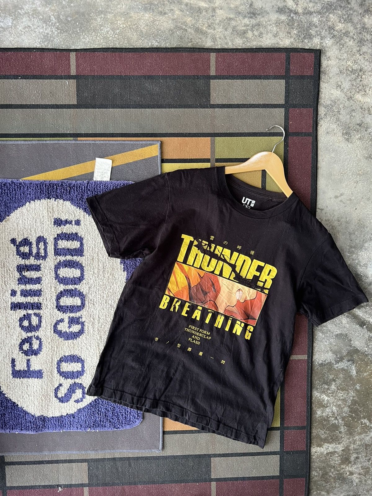 Anime 🔥Thunder Breathing x Uniqlo Tees Size US M / EU 48-50 / 2 - 1 Thumbnail