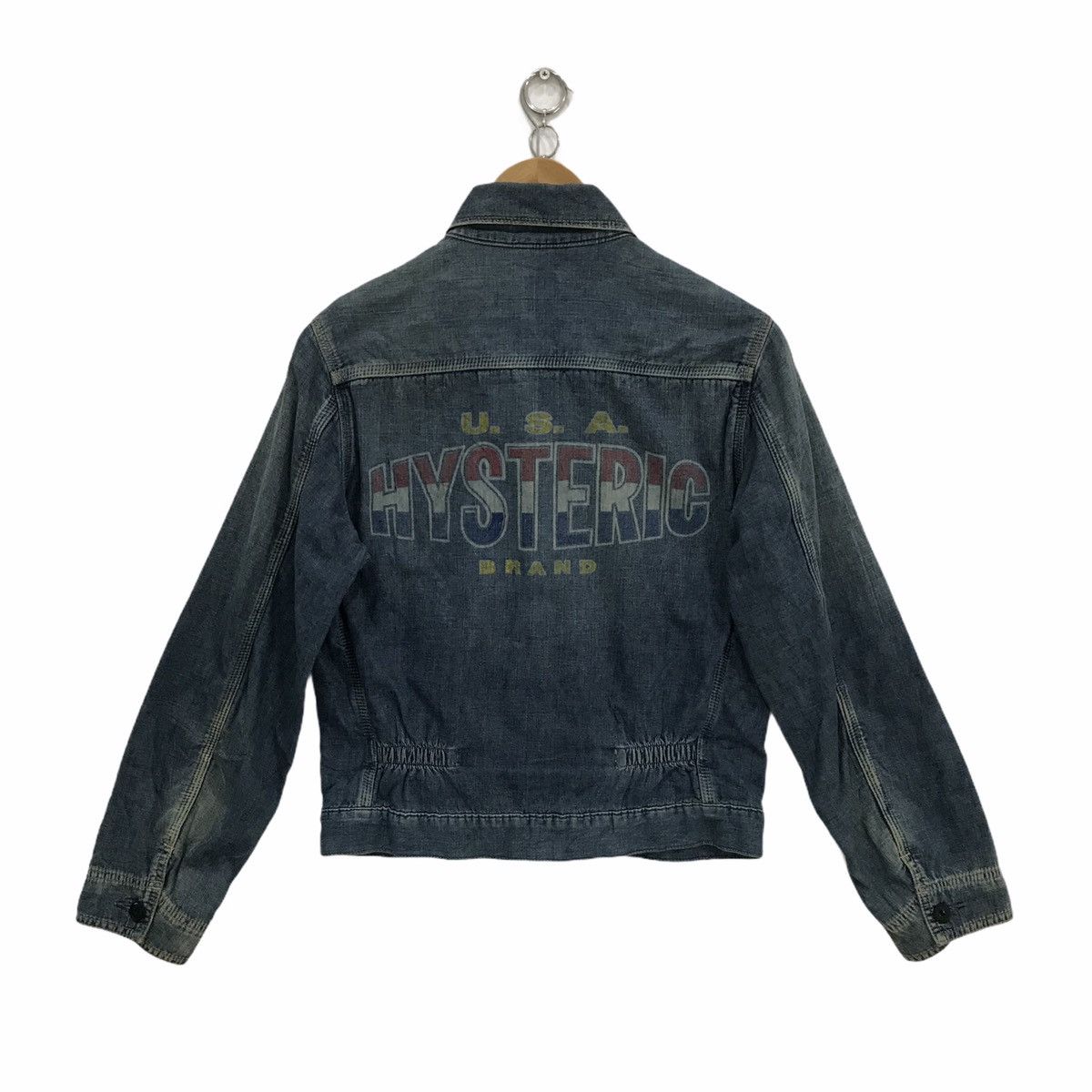 Hysteric Glamour × Japanese Brand Hysteric Glamours Denim Jacket Rare Size US S / EU 44-46 / 1 - 1 Thumbnail