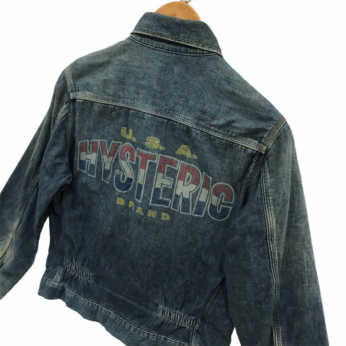 Hysteric Glamour × Japanese Brand Hysteric Glamours Denim Jacket Rare Size US S / EU 44-46 / 1 - 2 Thumbnail