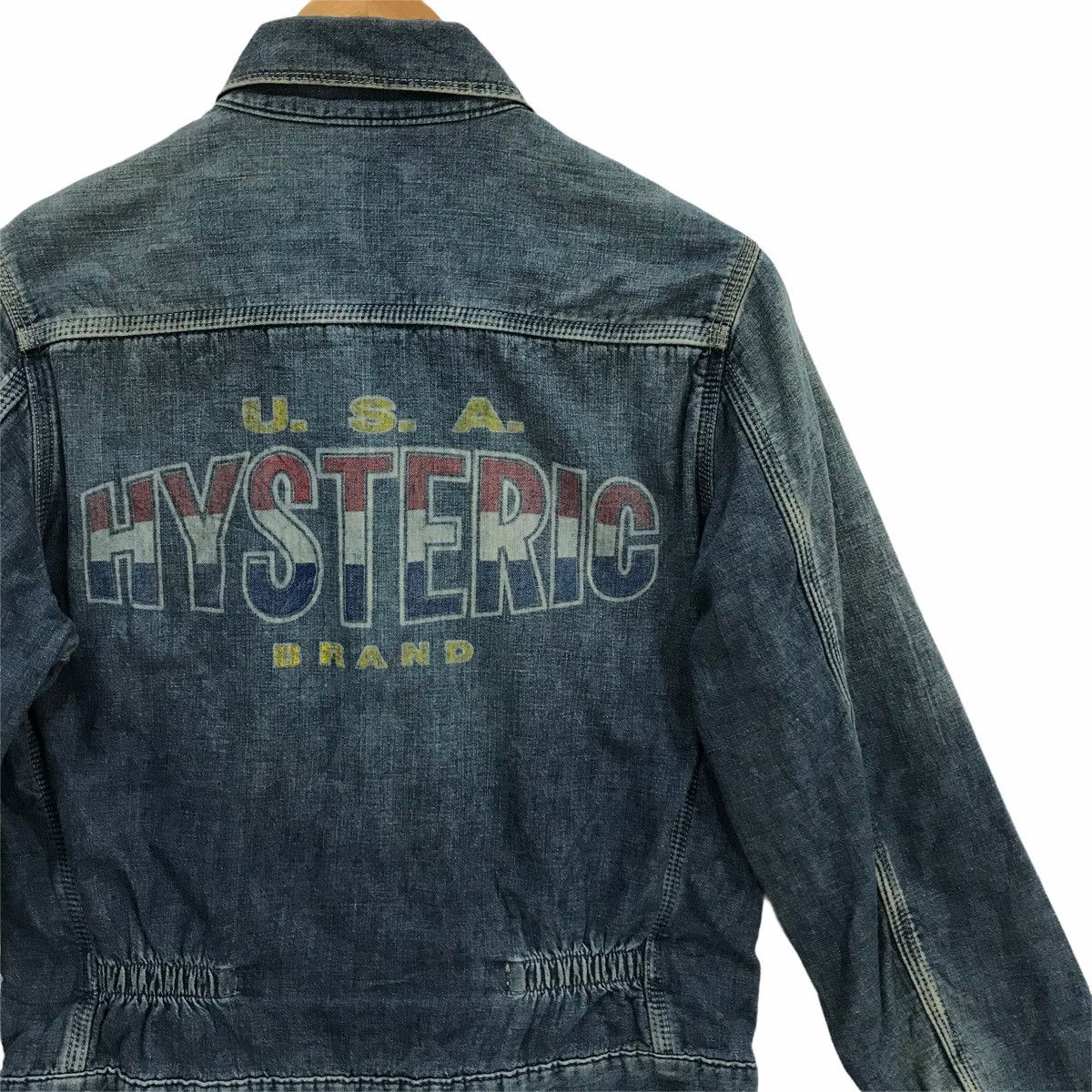 Hysteric Glamour × Japanese Brand Hysteric Glamours Denim Jacket Rare Size US S / EU 44-46 / 1 - 5 Thumbnail