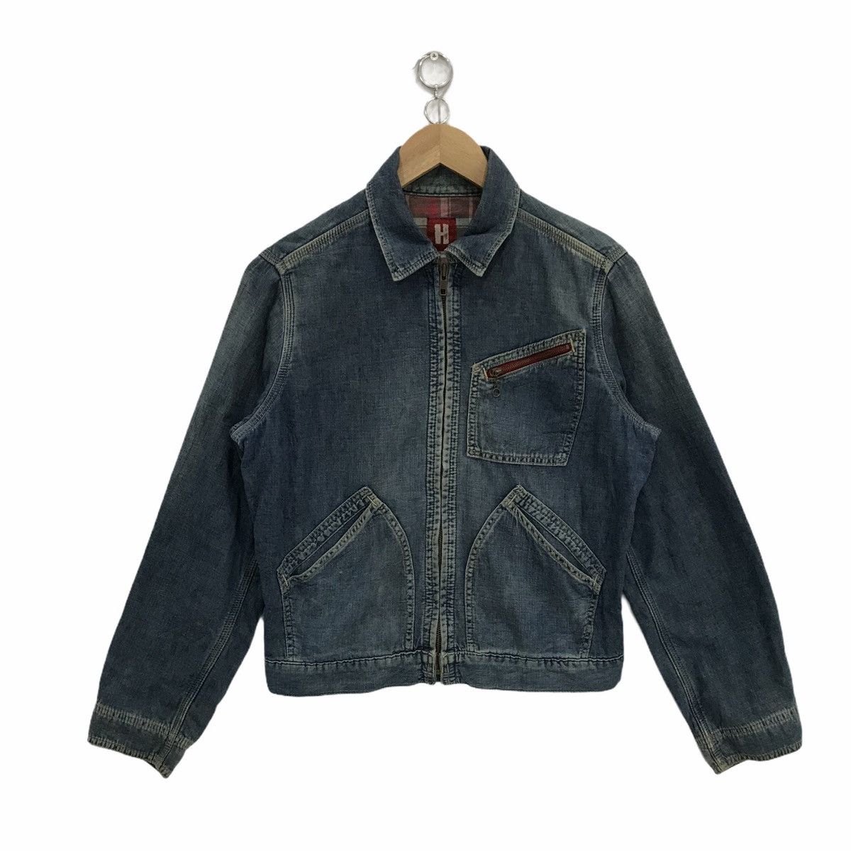 Hysteric Glamour × Japanese Brand Hysteric Glamours Denim Jacket Rare Size US S / EU 44-46 / 1 - 7 Thumbnail