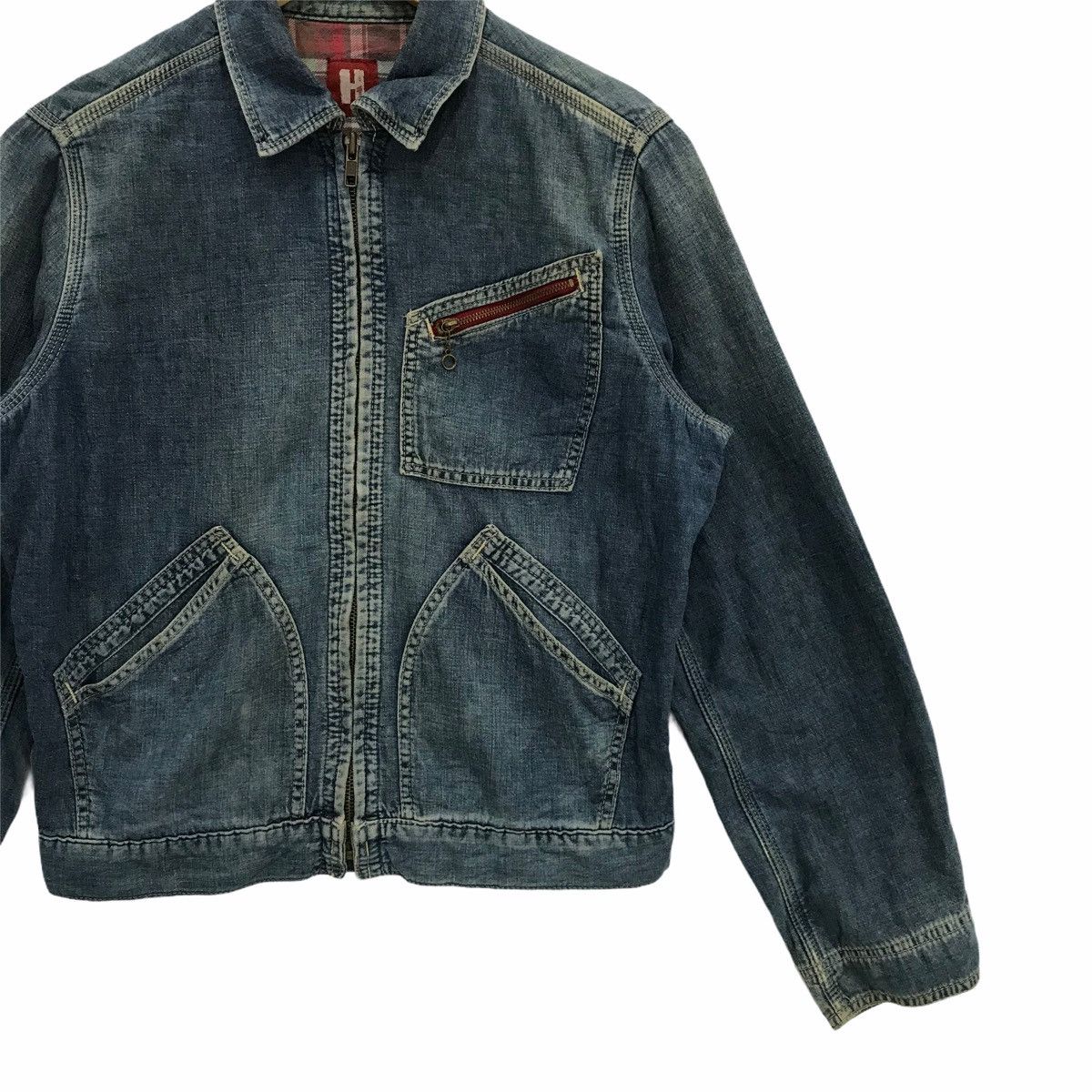 Hysteric Glamour × Japanese Brand Hysteric Glamours Denim Jacket Rare Size US S / EU 44-46 / 1 - 6 Thumbnail