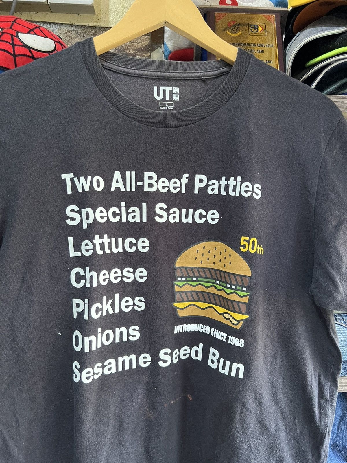 Japanese Brand 🔥Sun Faded McDonalds Menu x Uniqlo Tees Size US M / EU 48-50 / 2 - 5 Thumbnail