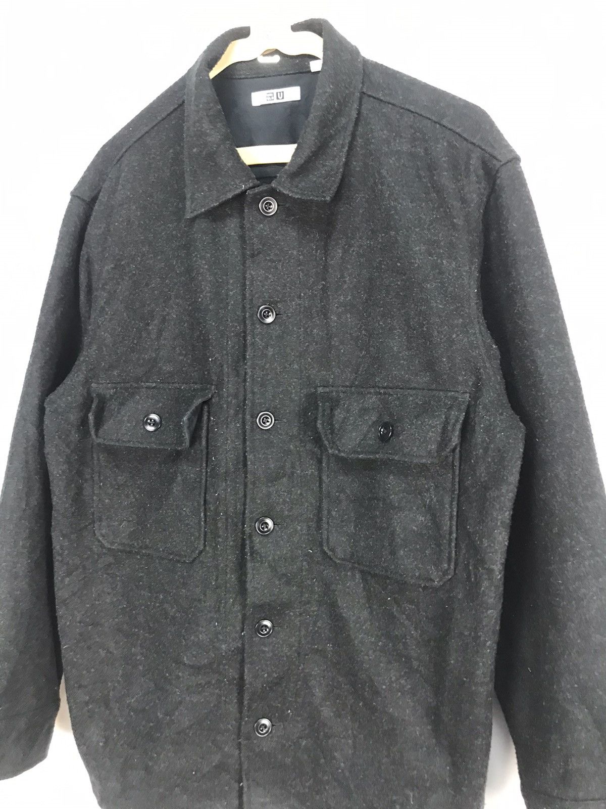 Flannel × Uniqlo Uniqlo U wool flannel shirt Size US M / EU 48-50 / 2 - 6 Thumbnail