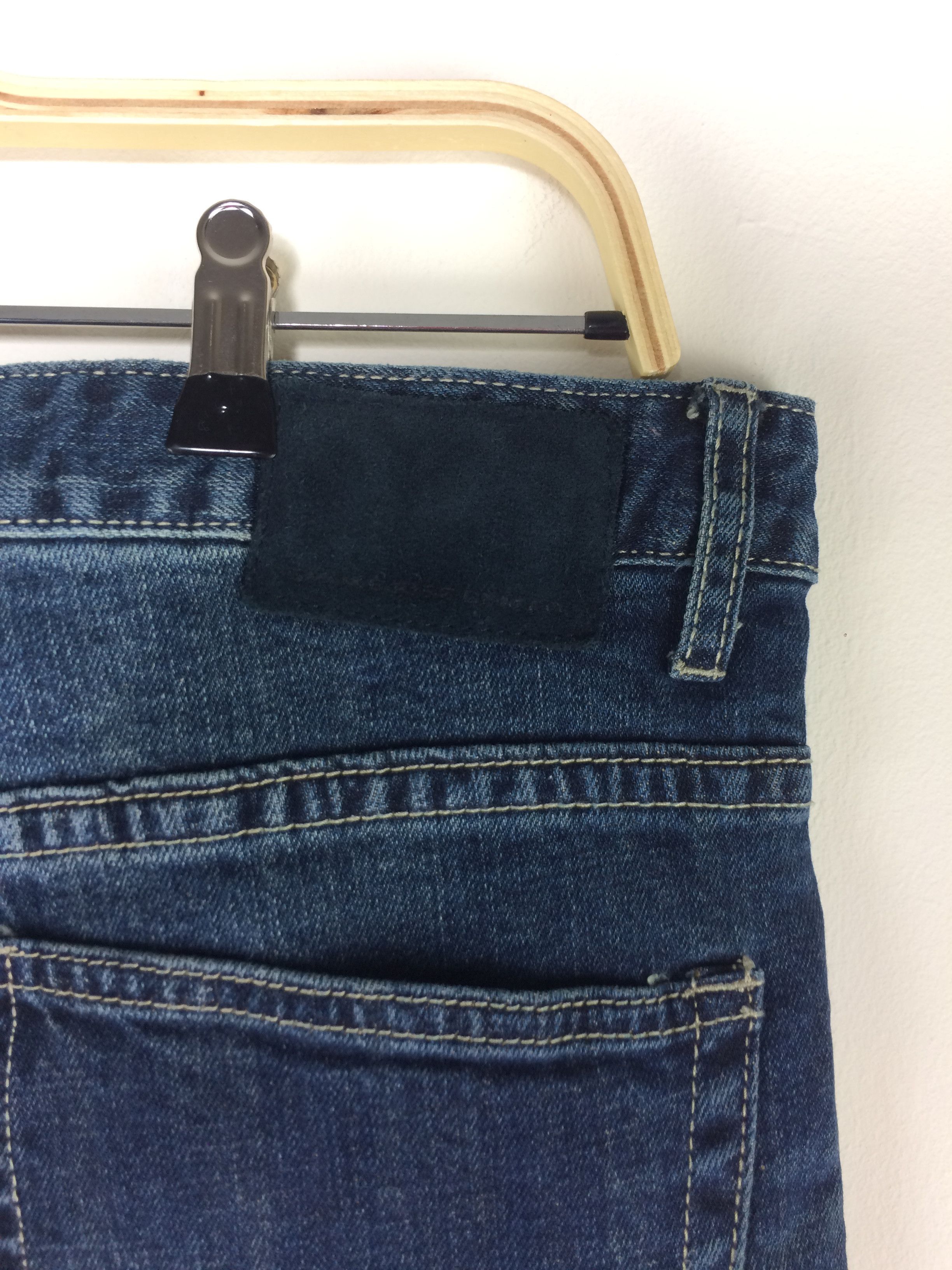 Japanese Brand × Smoke Rise Smoke Rise Japanese Brand Patchwork Distressed Denim Size US 35 - 17 Thumbnail