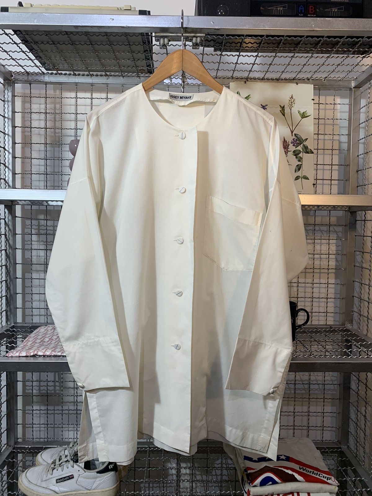 Issey Miyake Issey Miyake Long Shirt Size L / US 10 / IT 46 - 1 Thumbnail