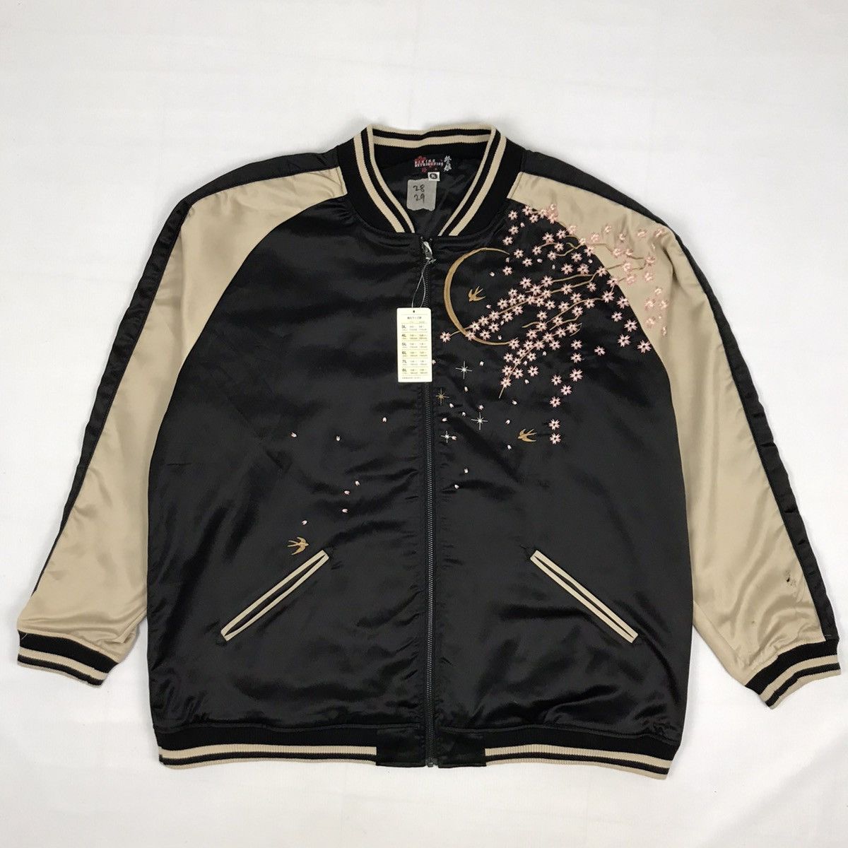 Japanese Brand × Vintage Vintage Japanese Souvenir Sukajan Jacket Size US XXL / EU 58 / 5 - 3 Thumbnail