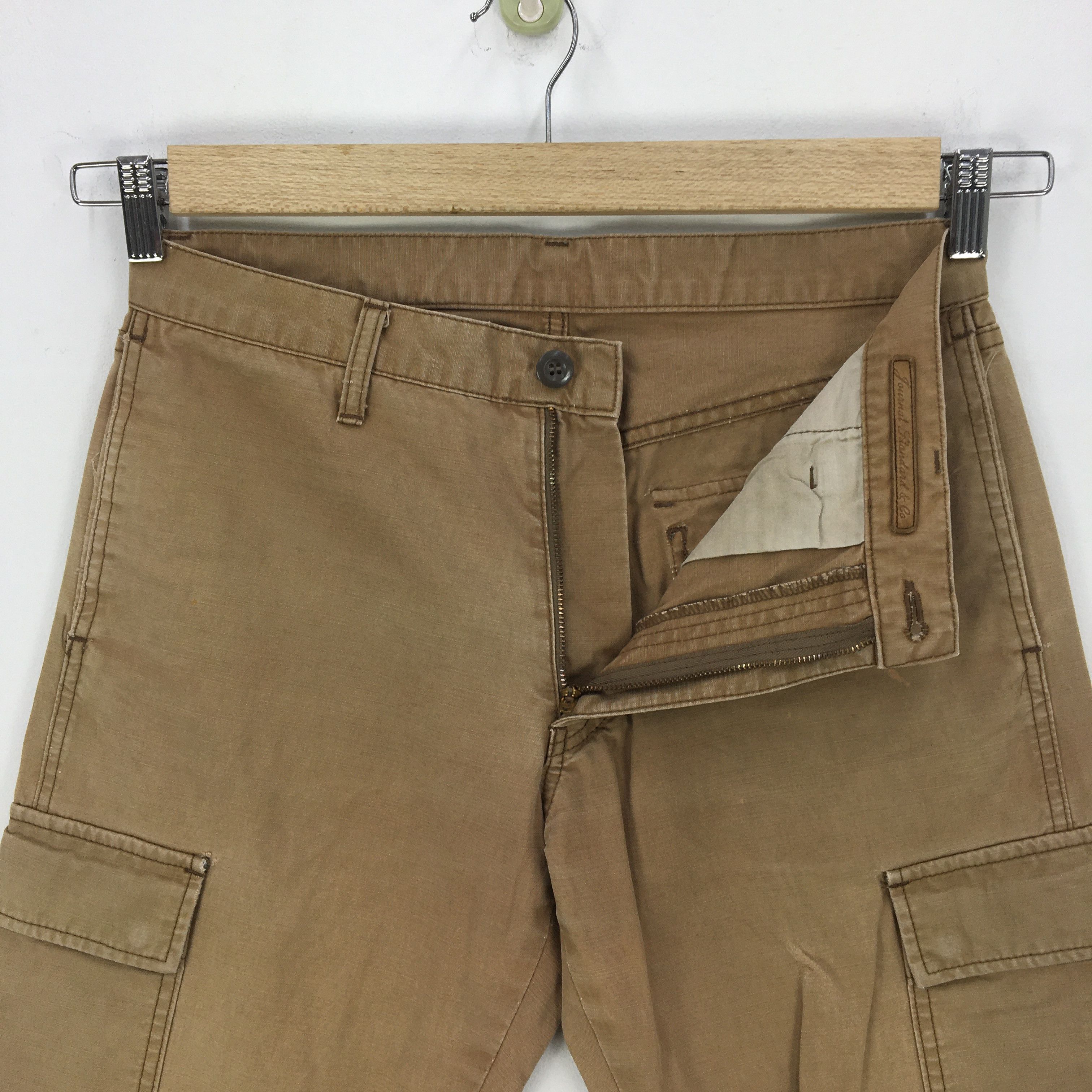 Japanese Brand × Vintage Japanese Cargo Pants Multi Pocket Utility Travis Trouser Size US 30 / EU 46 - 9 Thumbnail
