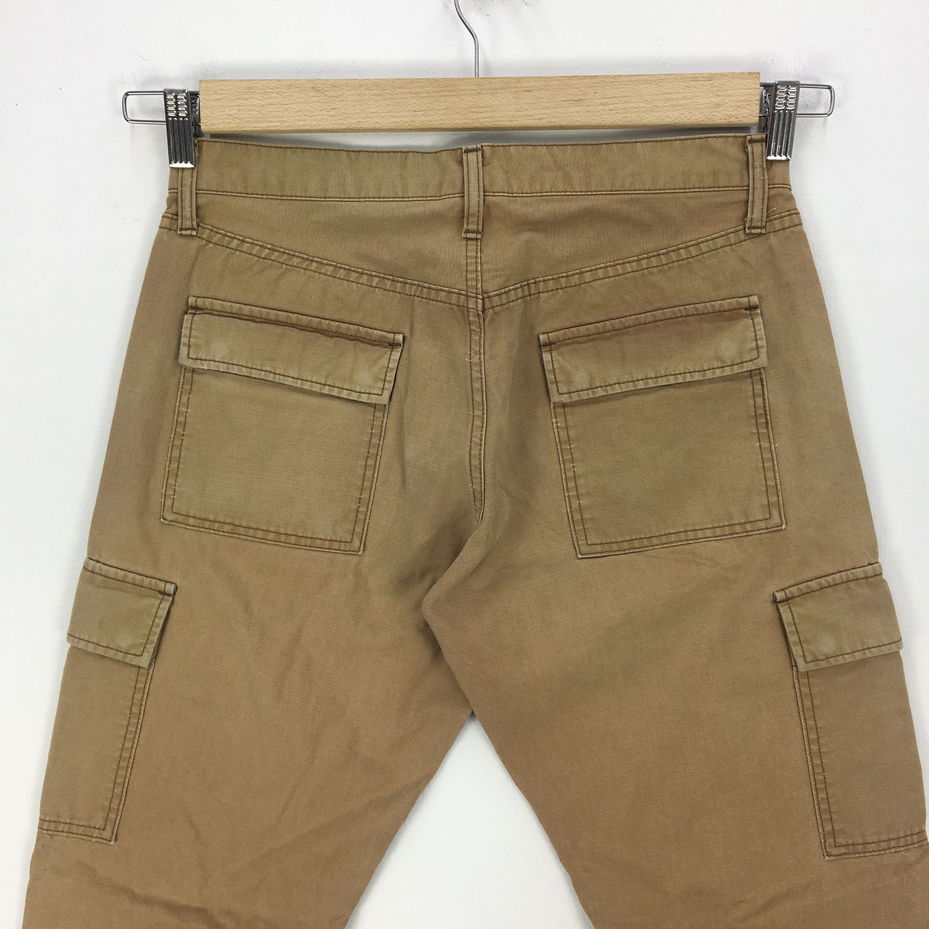 Japanese Brand × Vintage Japanese Cargo Pants Multi Pocket Utility Travis Trouser Size US 30 / EU 46 - 5 Thumbnail