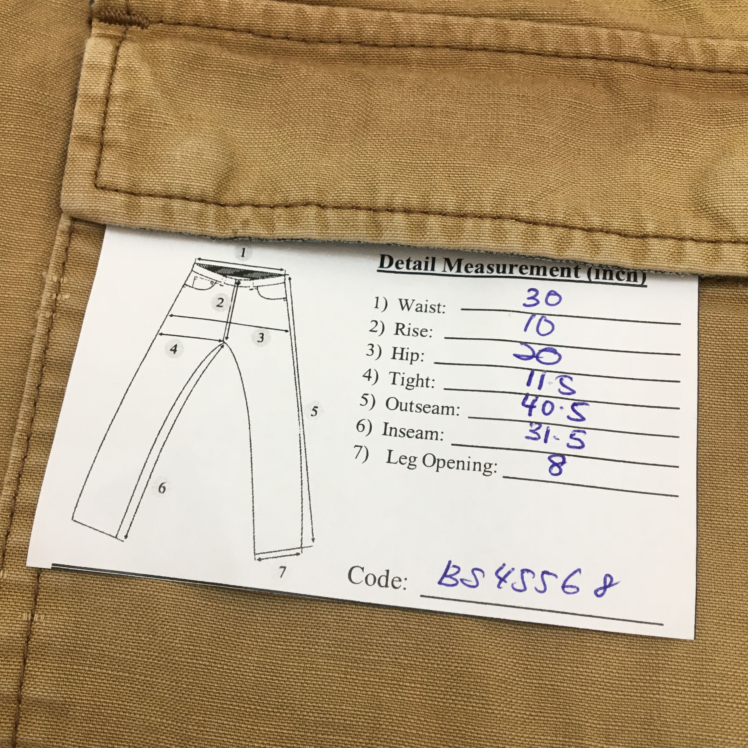 Japanese Brand × Vintage Japanese Cargo Pants Multi Pocket Utility Travis Trouser Size US 30 / EU 46 - 11 Thumbnail