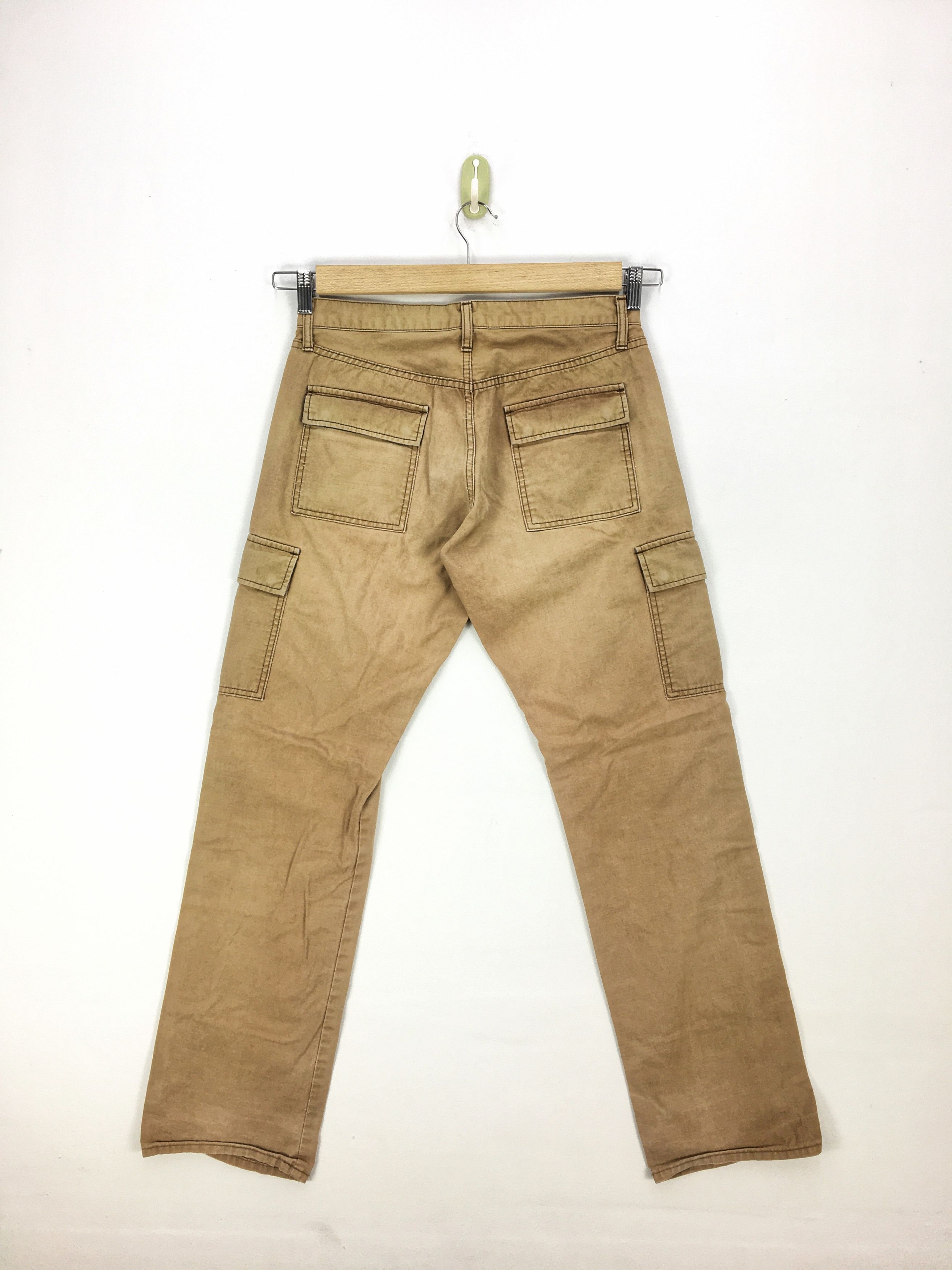 Japanese Brand × Vintage Japanese Cargo Pants Multi Pocket Utility Travis Trouser Size US 30 / EU 46 - 2 Thumbnail